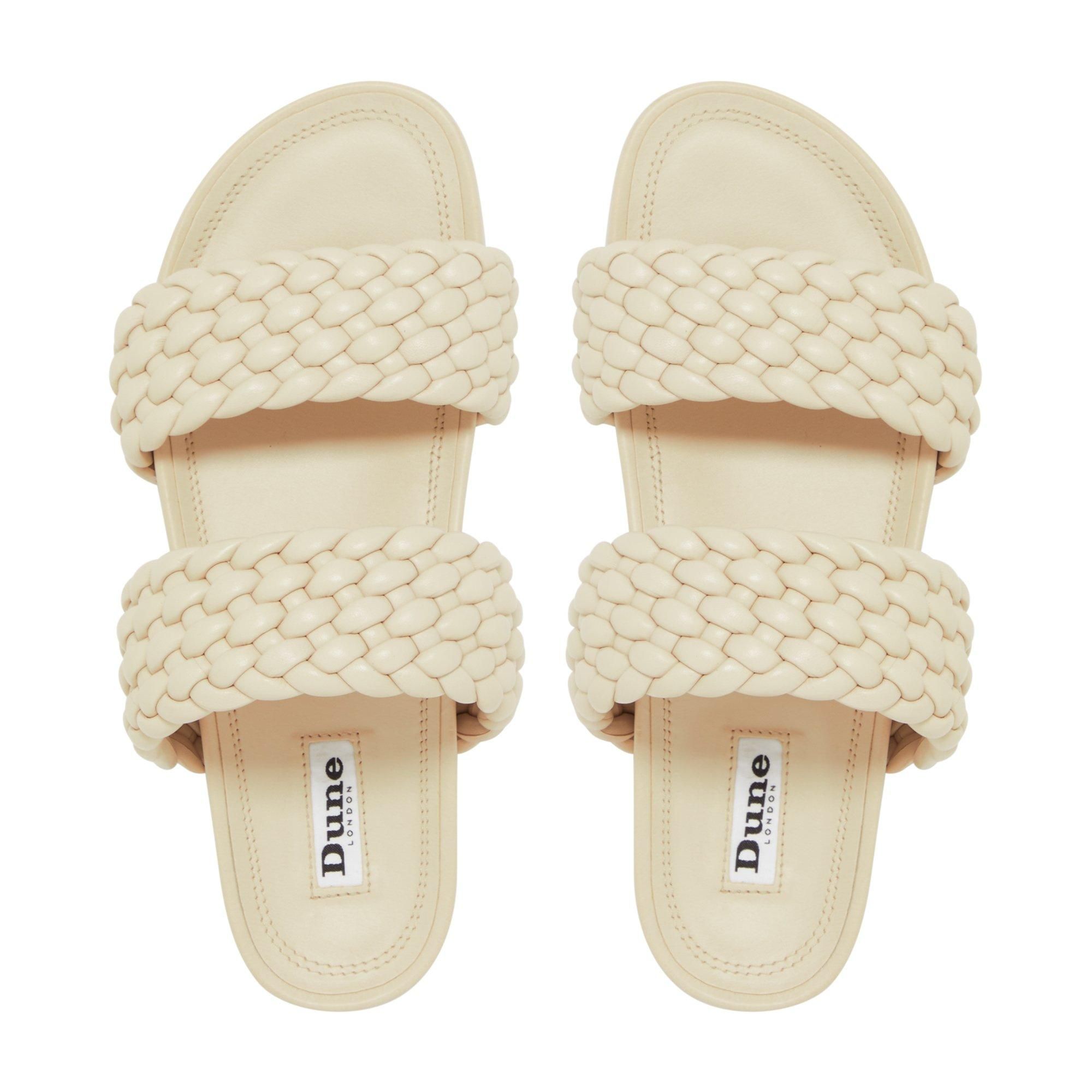 dune sparkly sliders