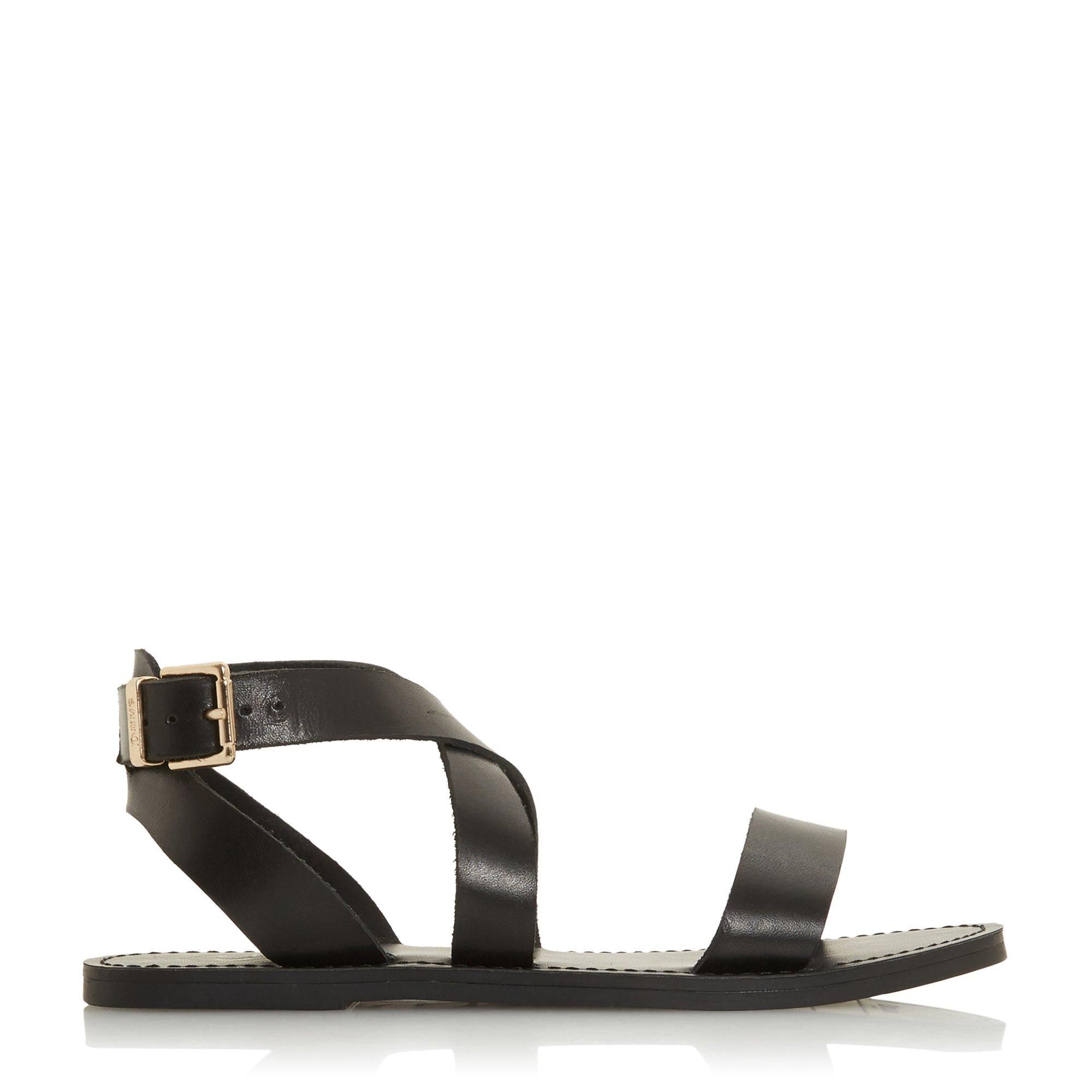 Dune Ladies LEELAH Cross Over Strap Sandals