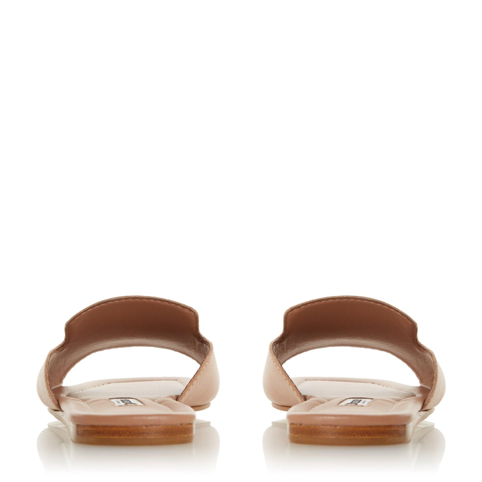 dune quilted mules