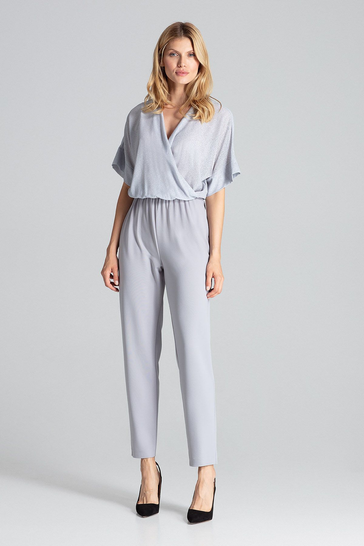 dark grey jumpsuit