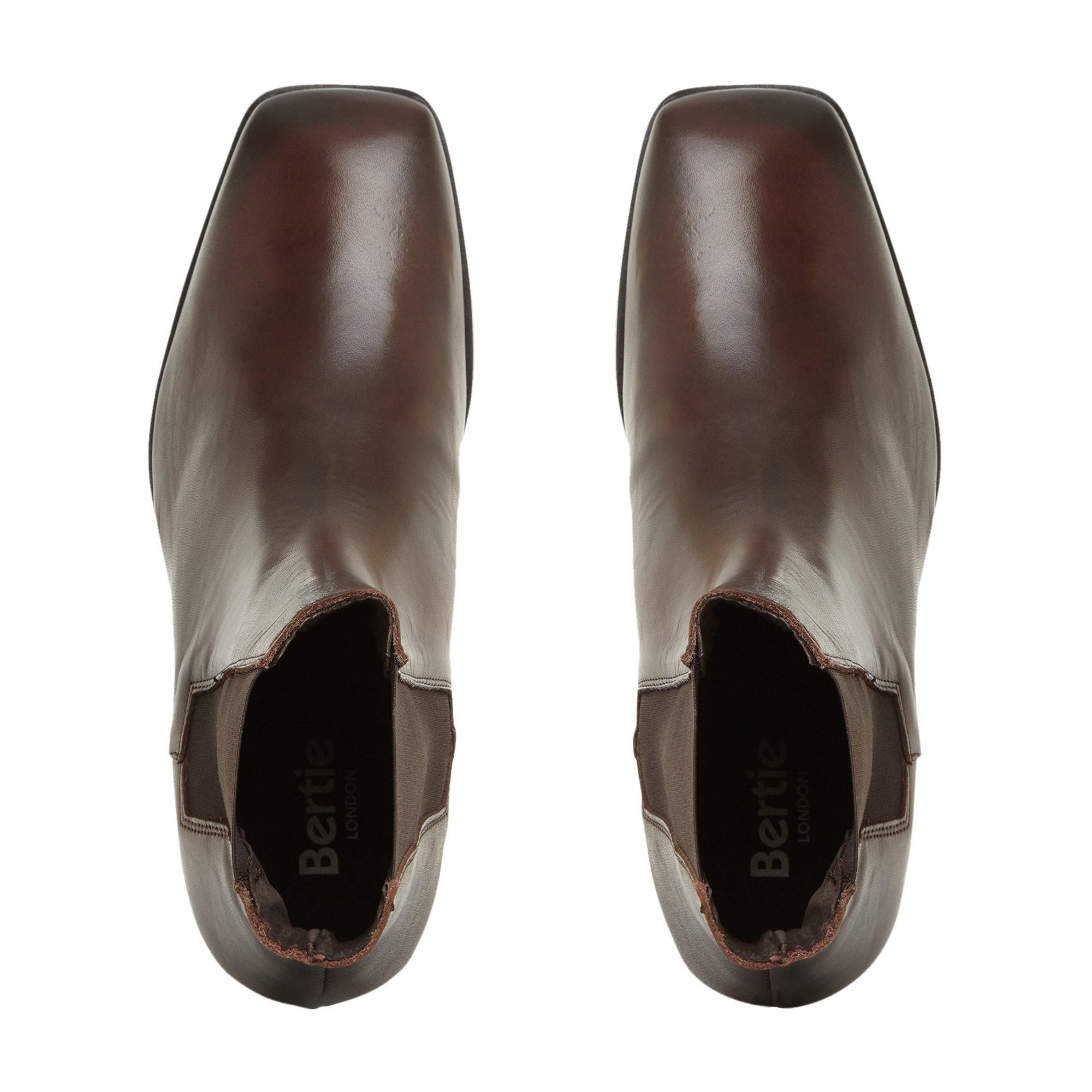 Bertie Mens MORCHORY Square Toe Chelsea Boots