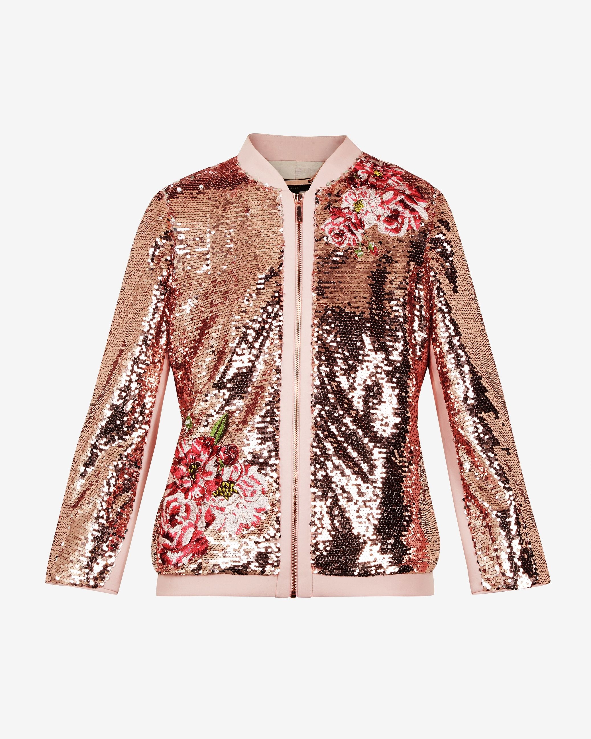 ted baker embroidered jacket