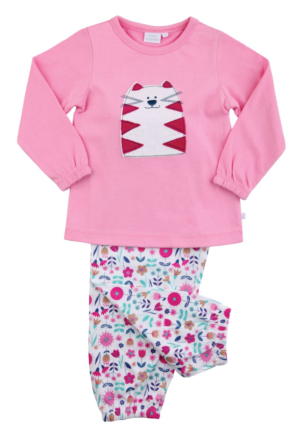 Girls Cat Cotton Pyjamas