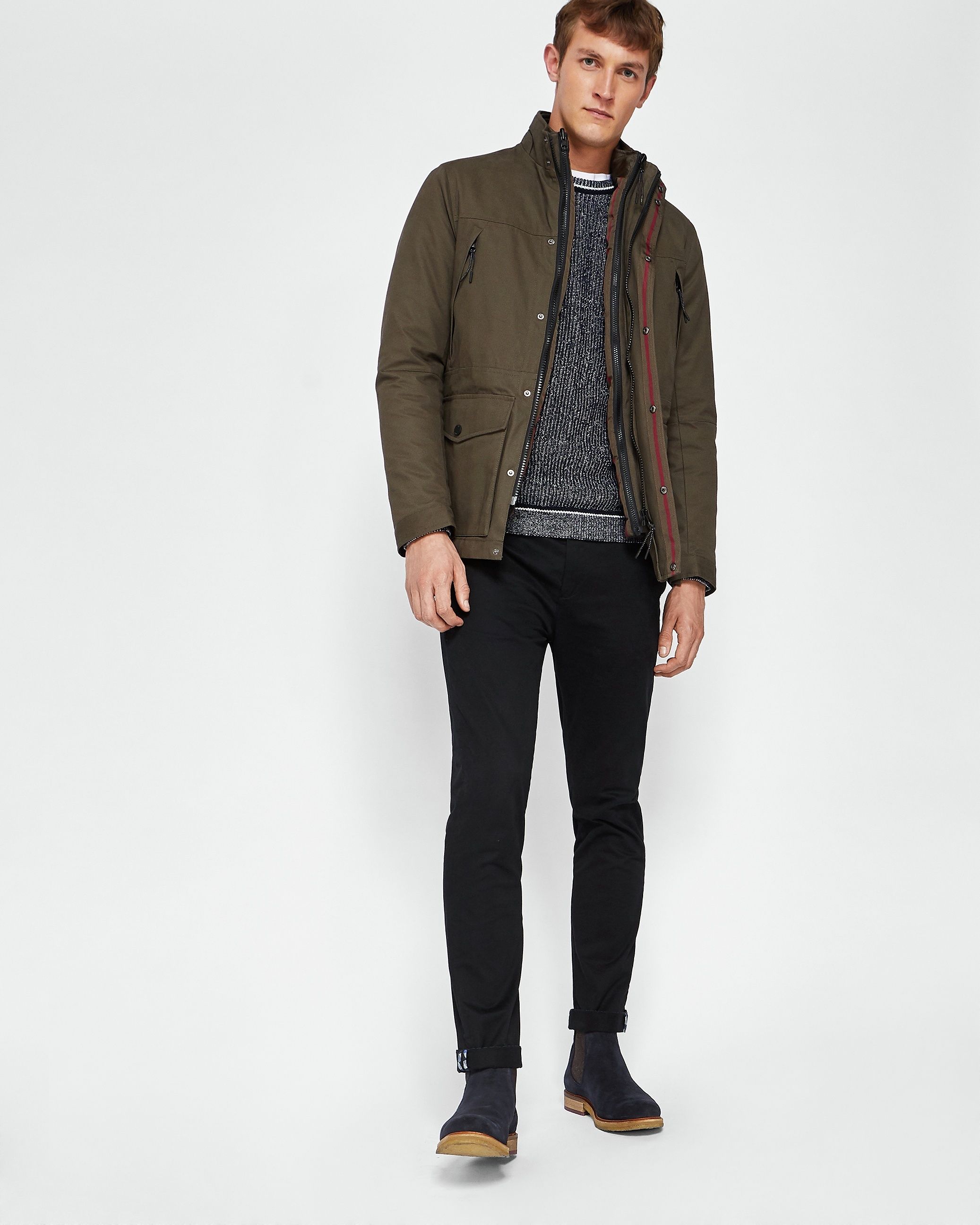 ted baker mens quilted jackets