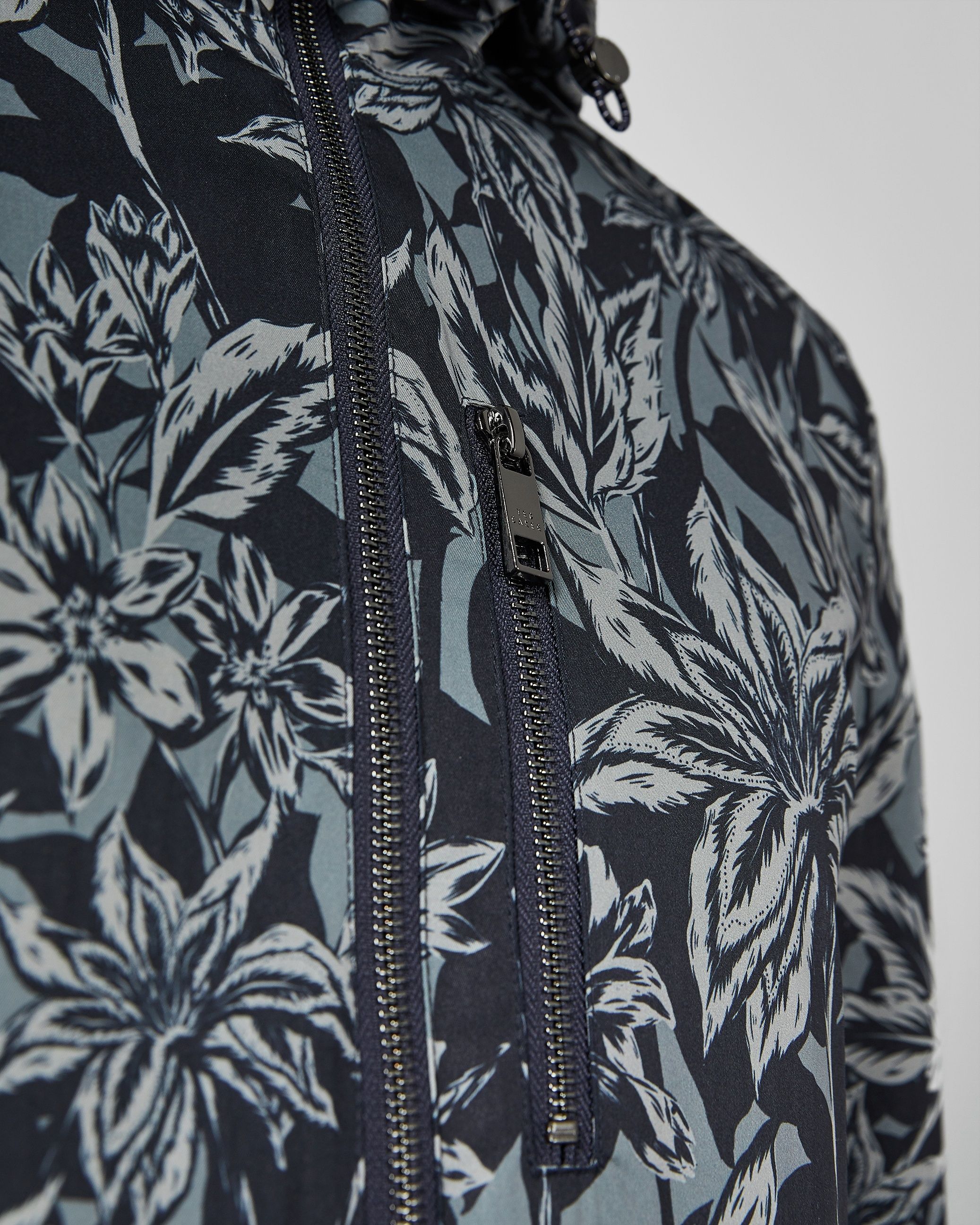 Printed Floral Cagoule