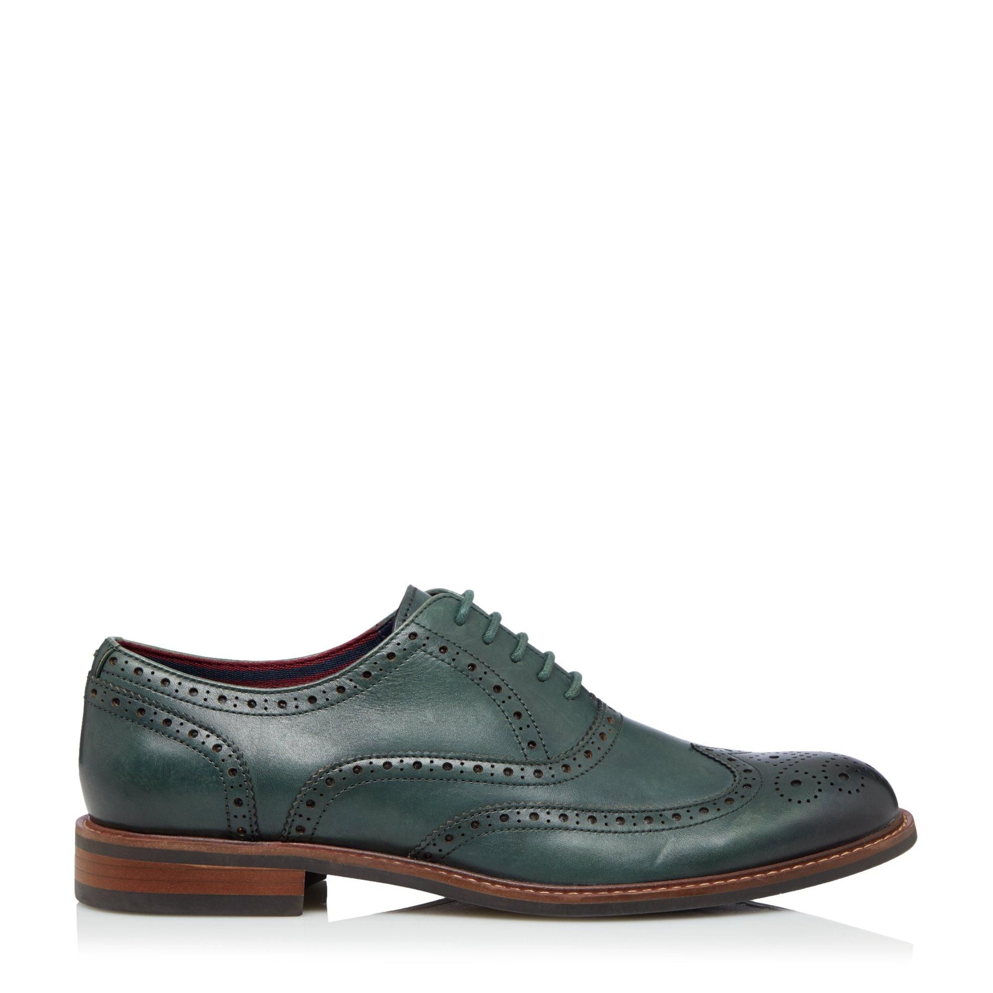 Dune Mens POLLODIUM Heavy Brogue Shoes