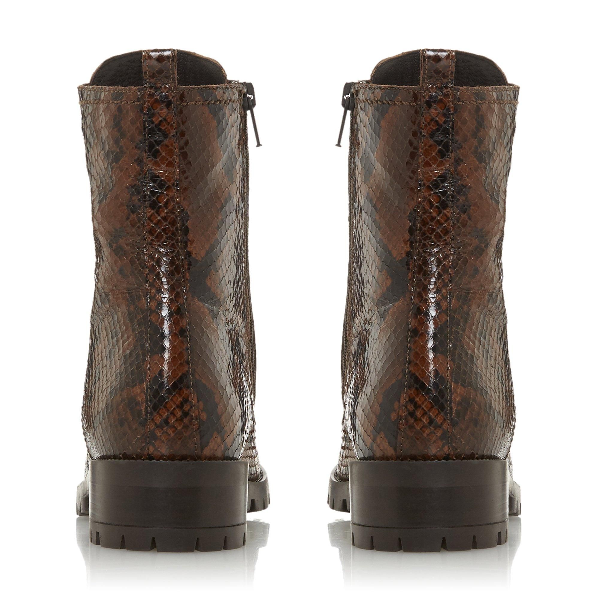 dune prestone reptile boots
