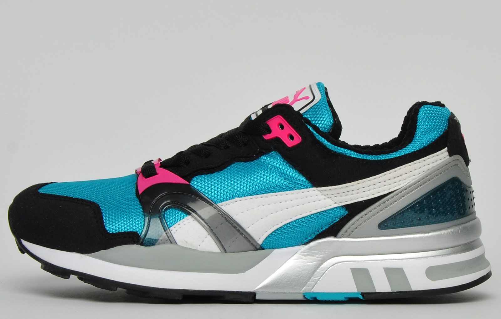 <p>Originally released in 1990, the Puma Trinomic was part of Puma’s early running range.</p> <p>The PUMA Trinomic XT2 Plus silhouette features a mix of synthetic suede, mesh and other materials providing a stylish and practical trainer that won’t let you down. Designed with an integrated lacing system and a forefoot saddle that adds durability and support for long lasting comfort, accompanied by a reinforced heel to provide a safe and secure fit.</p> <p>Designed with a treaded bottom for optimal grip over a variety of surfaces and with the visual Puma Trinomic clearly visible in the sole this is a cool retro running trainer which delivers on all fronts no matter whether you’re in the gym or just using for on trend casual wear.</p> <p>- Textile/synthetic suede upper</p> <p>- Padded tongue and heel</p> <p>- Eva midsole for increased cushioning</p> <p>- Durable outsole with flex grooves for enhanced grip</p> <p>- Trinomic cushioning visible in sole</p> <p>- Puma branding throughout<br></p>
