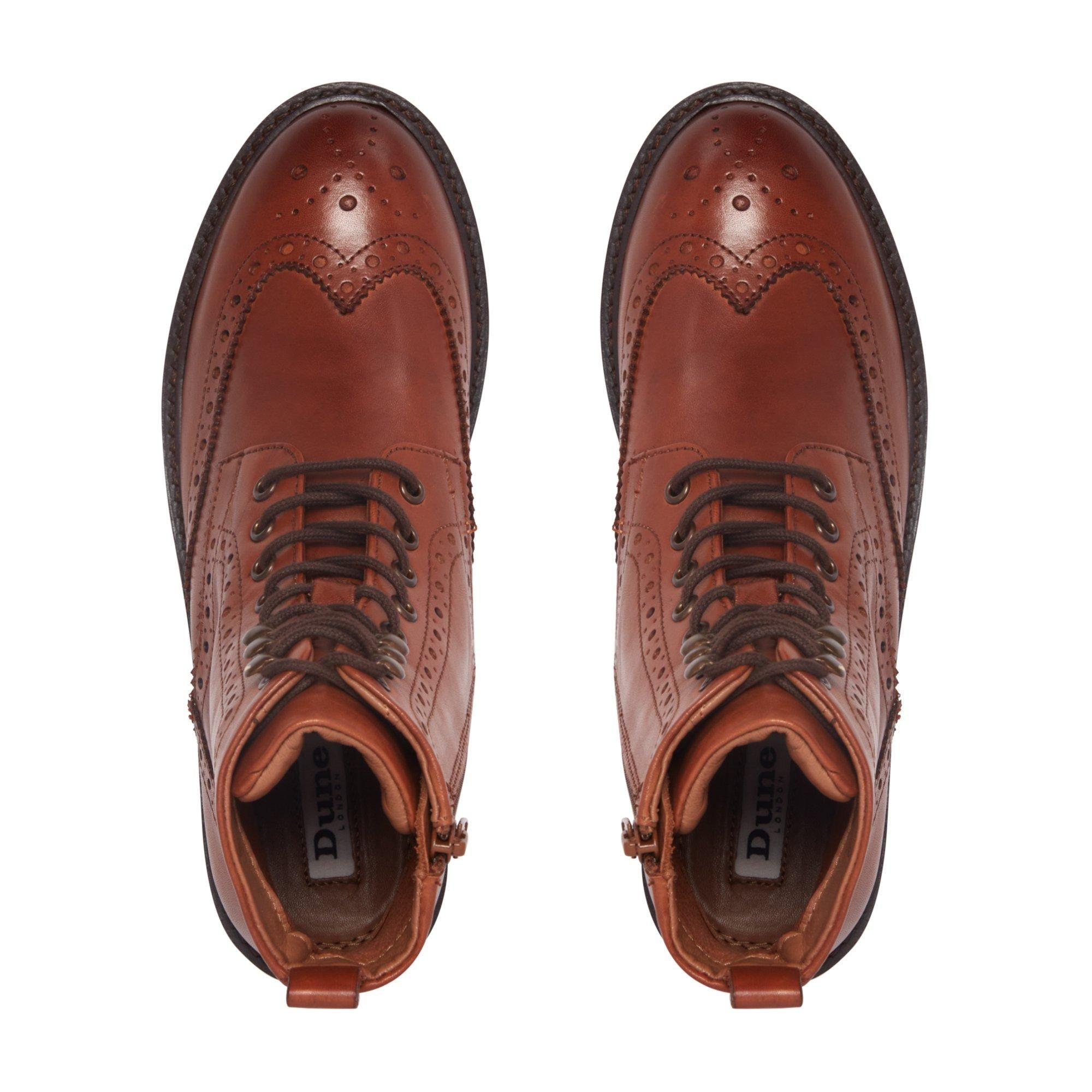 dune brogue boots