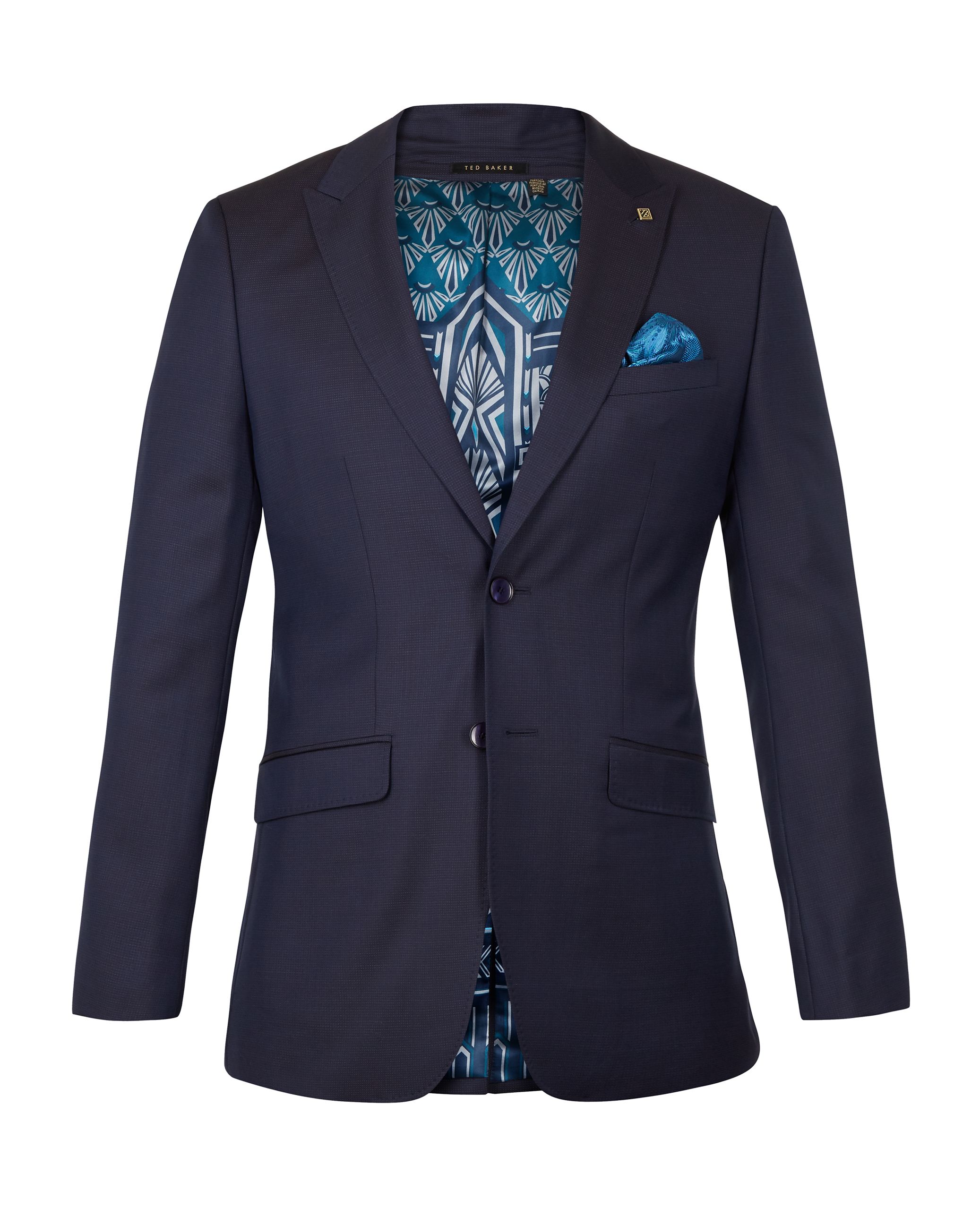 ted baker pin dot coat