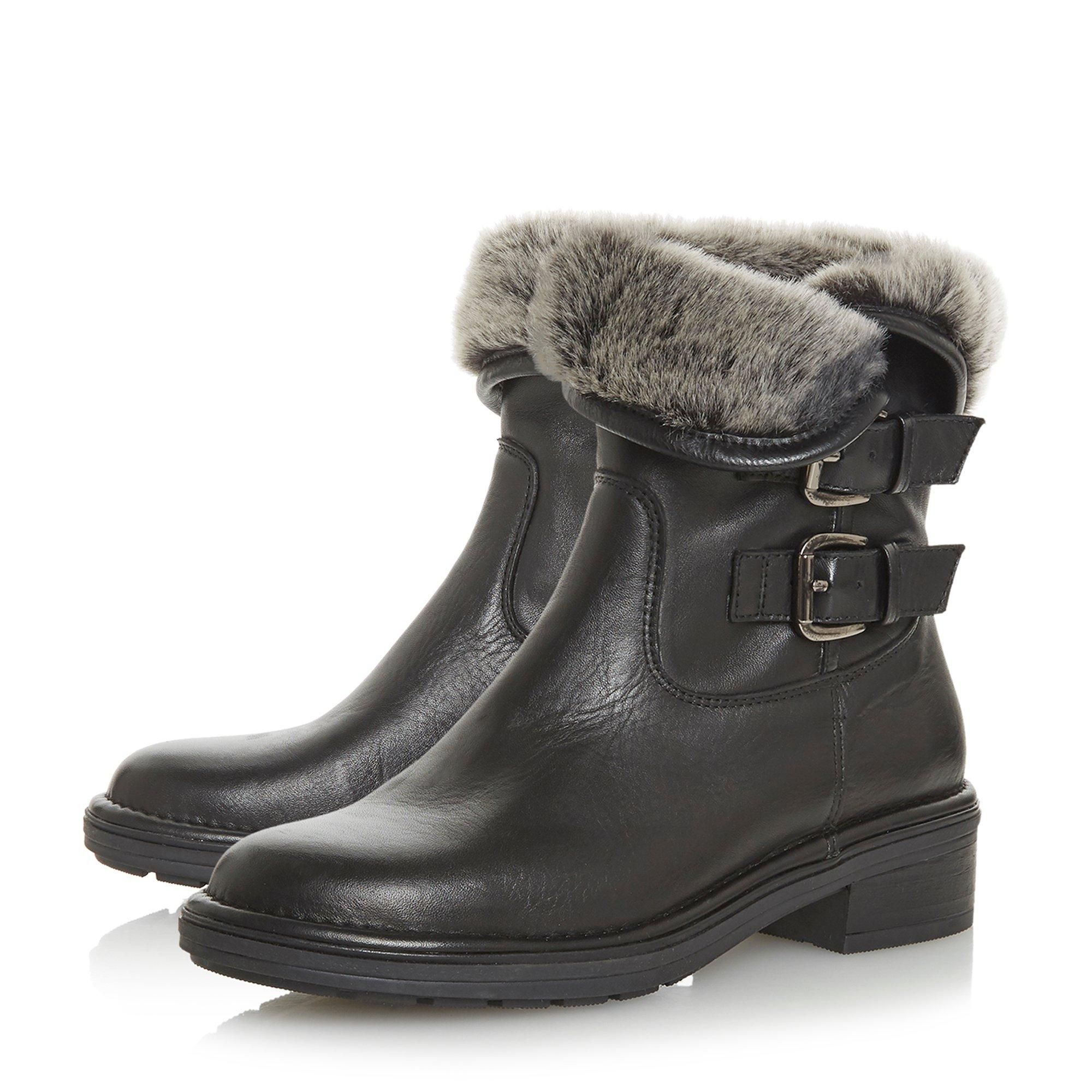dune calf length boots