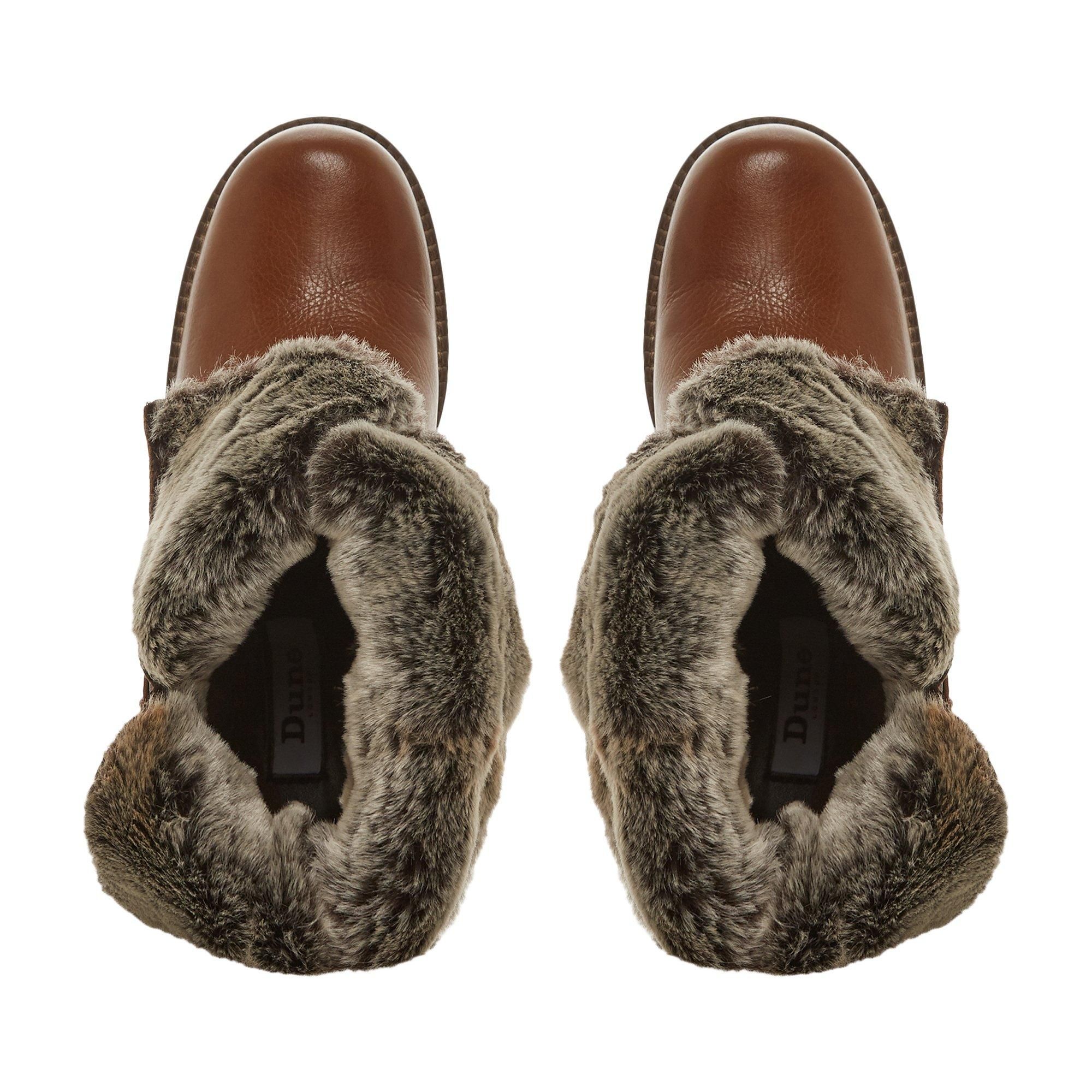 dune calf length boots