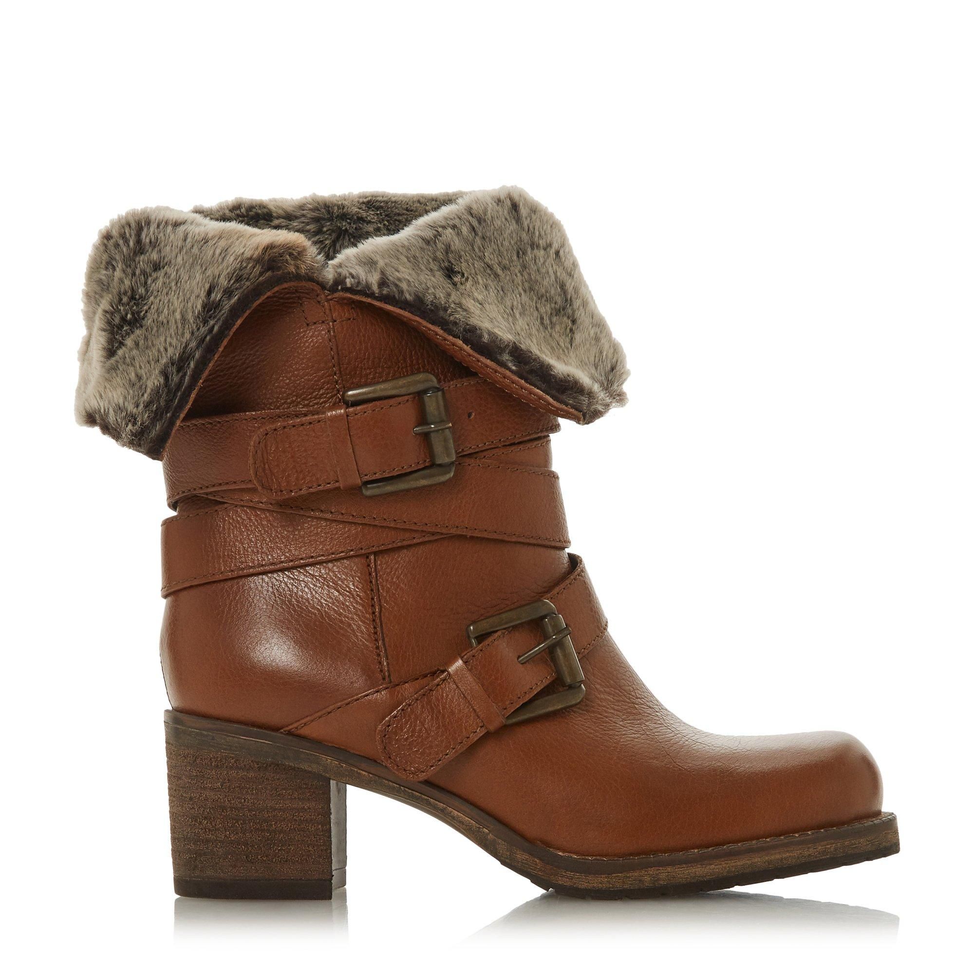 dune calf length boots