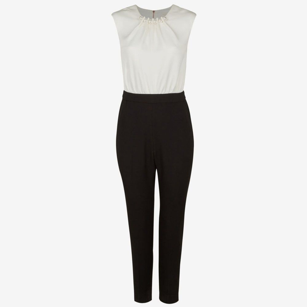 white jumpsuit ted baker