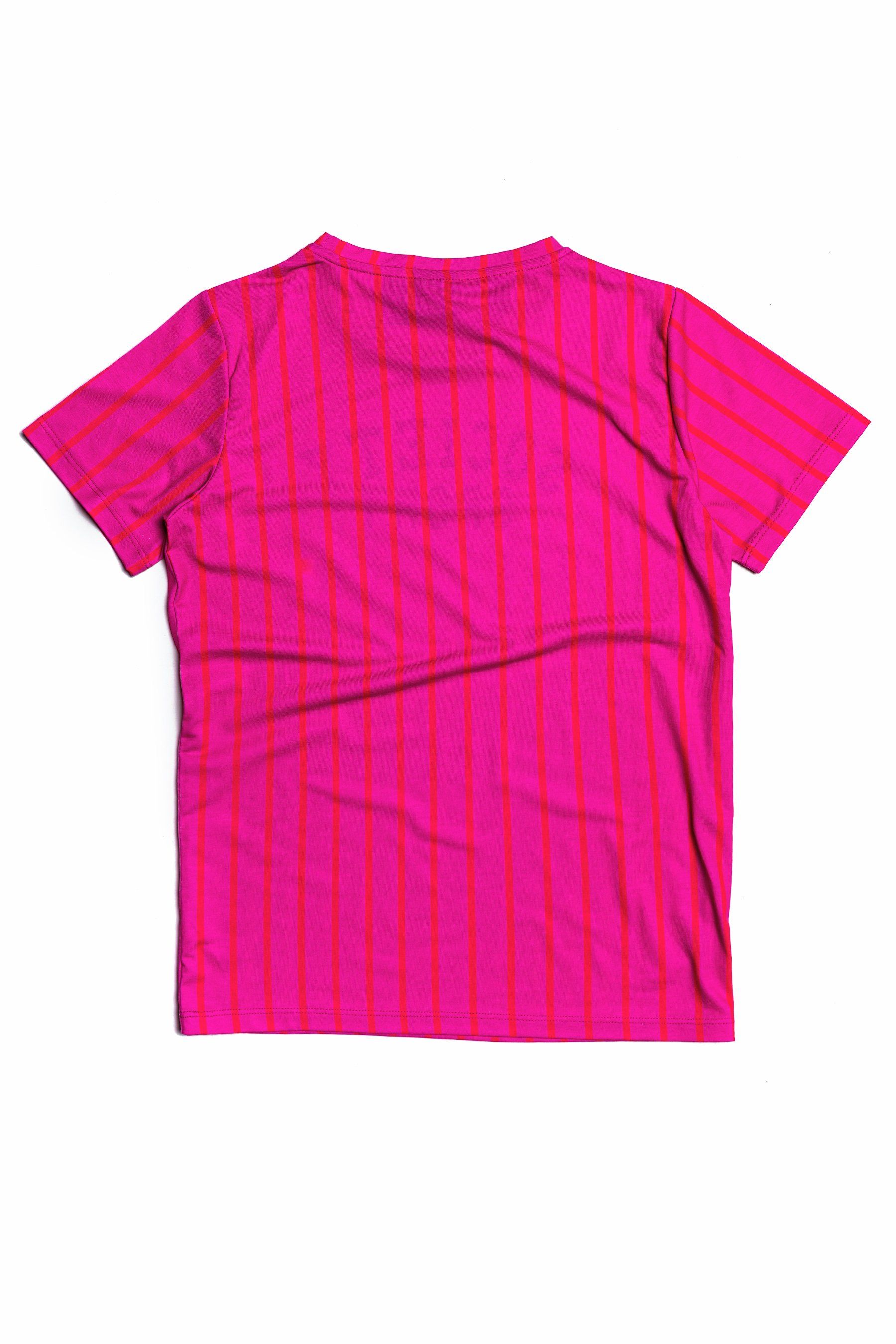 Society Sport Pink Stripe T-Shirt