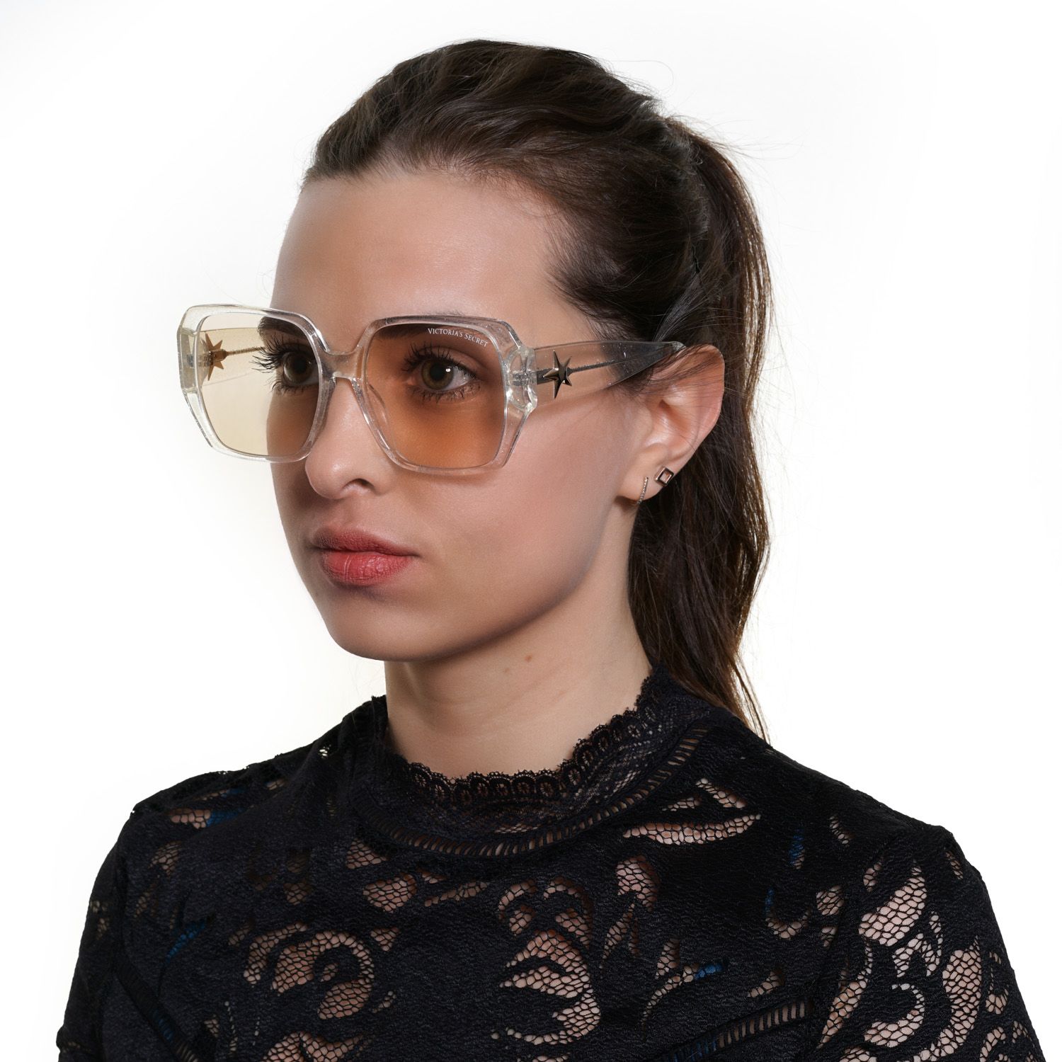 Victoria's Secret Sunglasses VS0016 25Z 58 Women Transparent