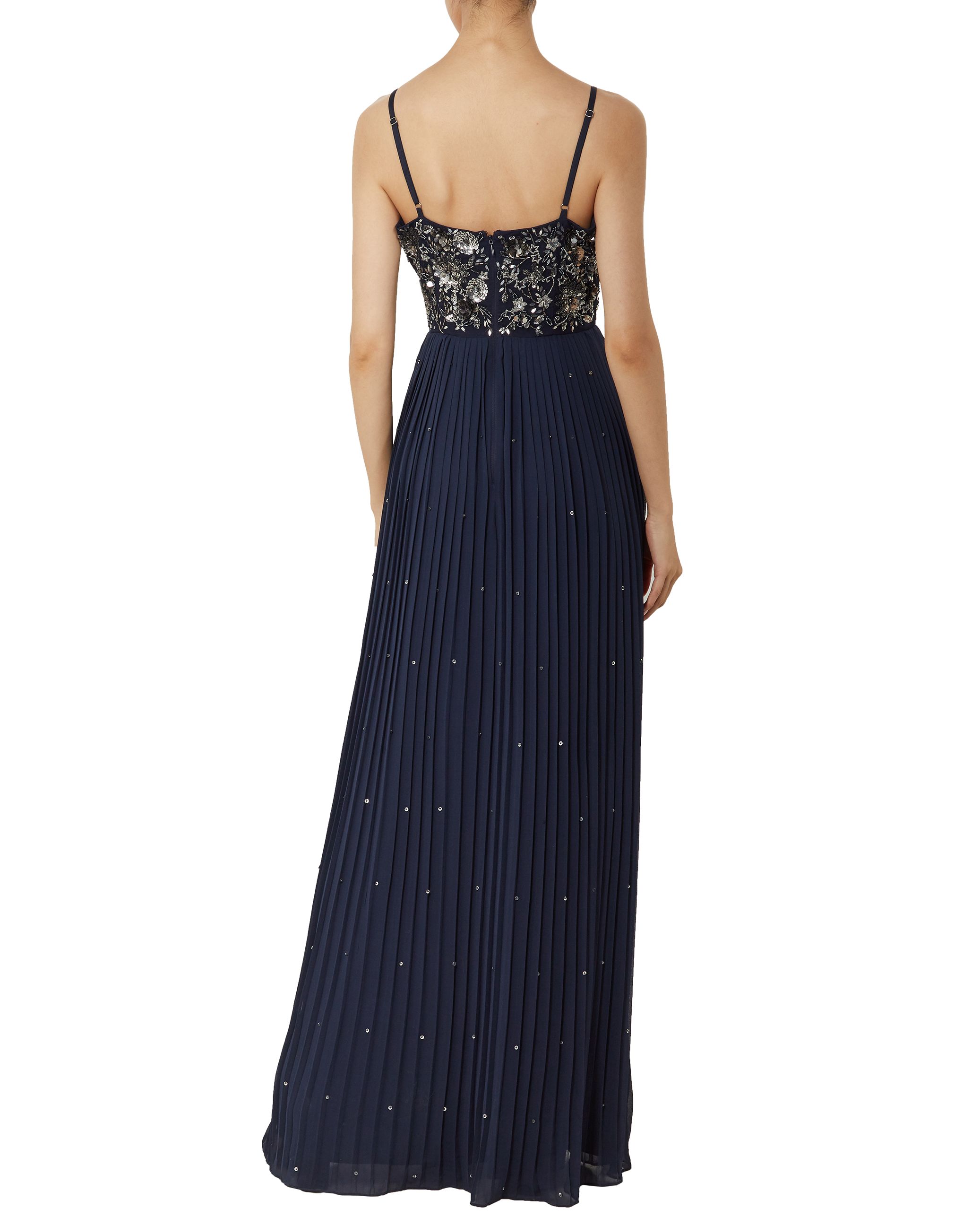 Strappy Embellished Maxi Dress