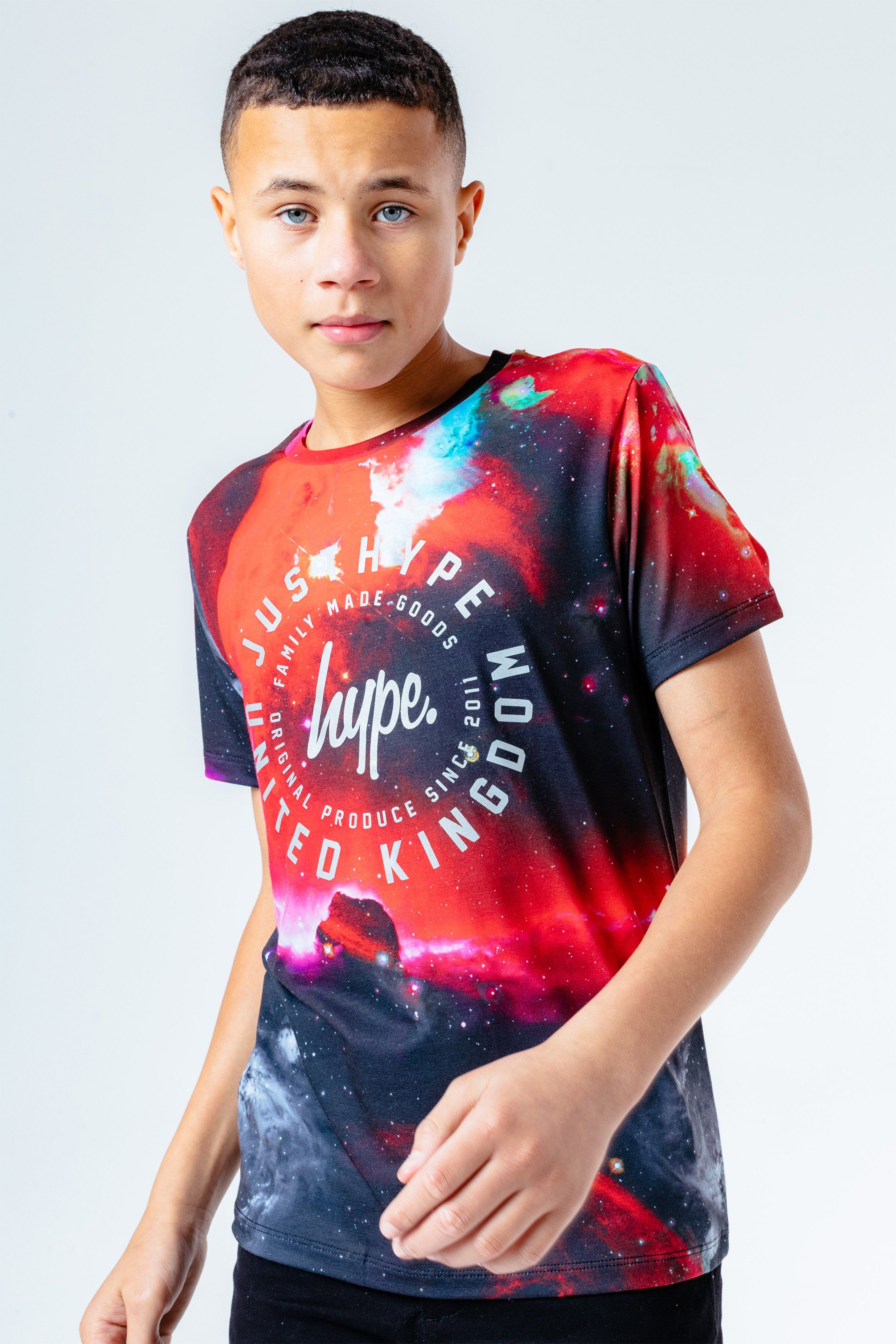 Hype Red Cosmo Kids T-Shirt