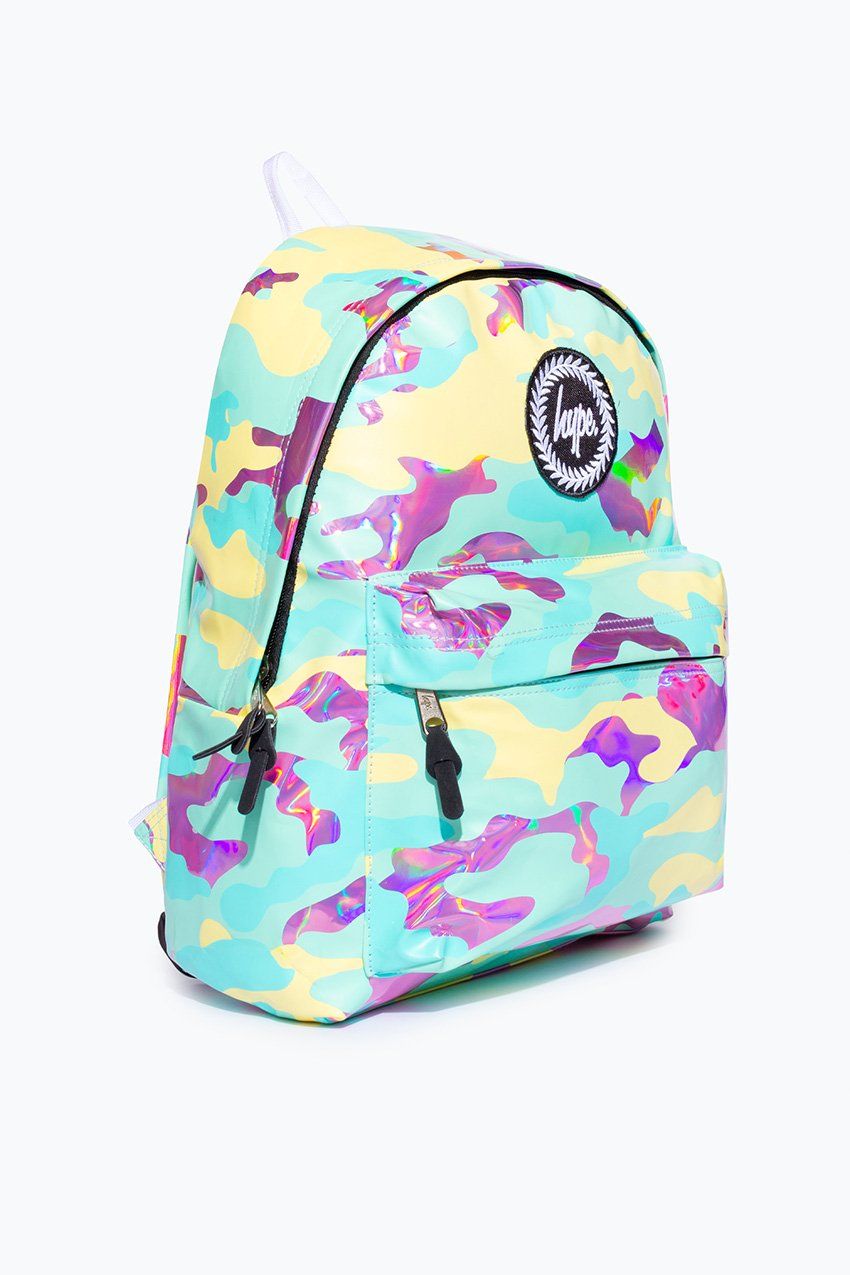 Hype Pastel Holo Camo Backpack