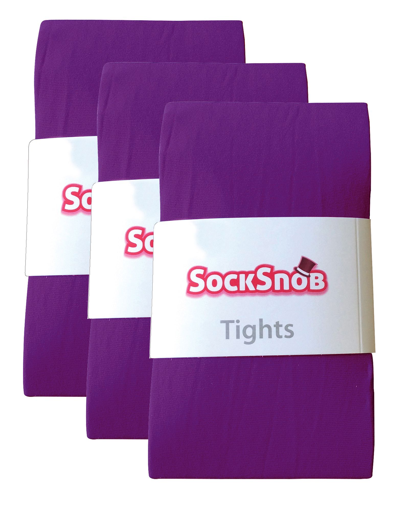 3 Pair Multipack Womens Coloured Opaque 80 Denier Tights Sock Snob