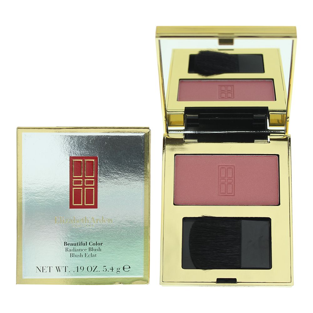 Elizabeth Arden Beautiful Color Radiance blush is a intense colour powder blush to create rosy cheeks, it effectively and easily glides onto the cheek giving it a natural and even effect. A little goes a log way however it is buildable. Reducing and blurring the appearance of fine lines and wrinkles.