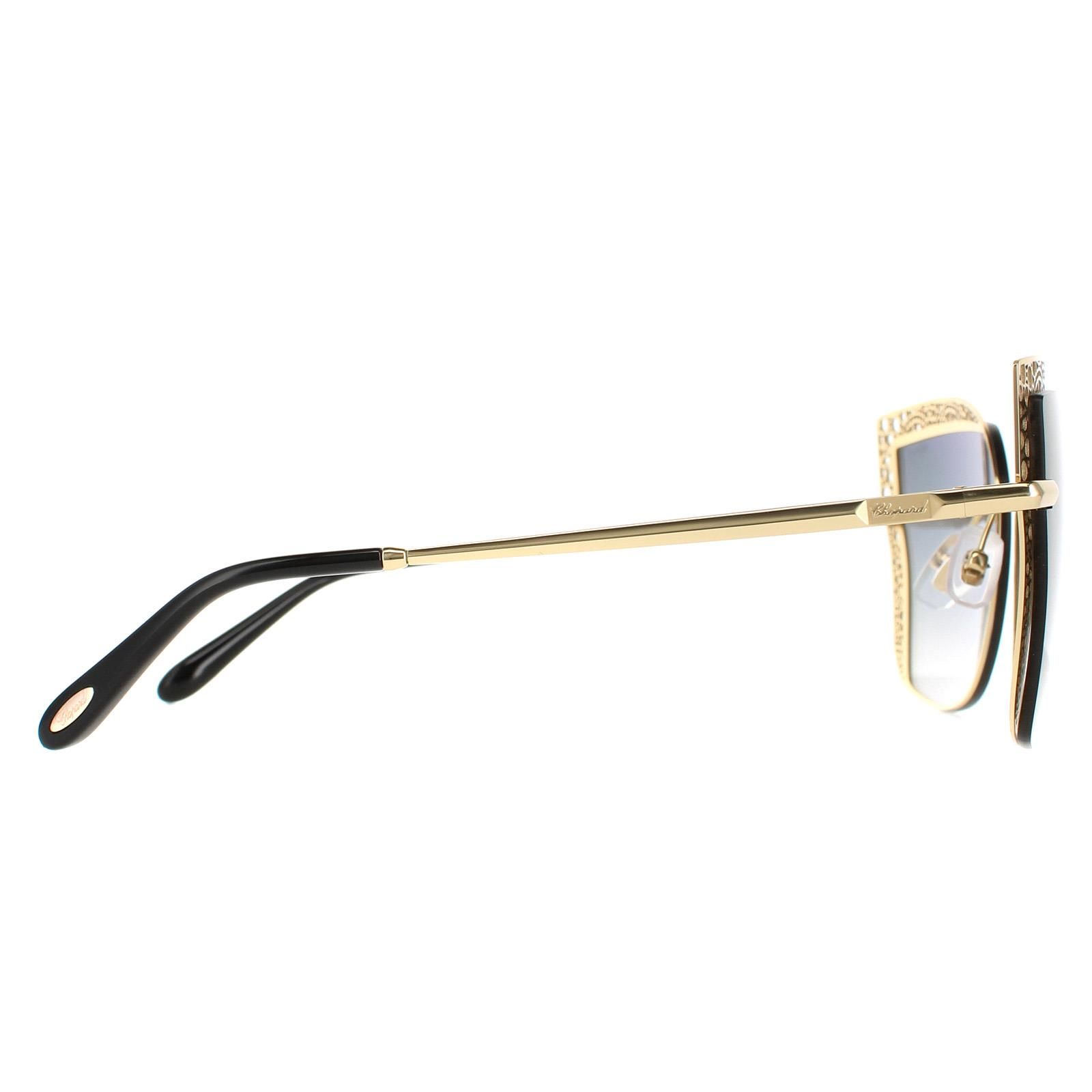 Chopard Butterfly Womens Shiny Rose Gold Smoke Gradient SCHC84M  Chopard are a stunning butterfly design crafted from lightweight metal. Adjustable nose pads and plastic temple tips ensure all day comfort. Gorgeous slender metal temples are engraved with the Chopard branding for authenticity.