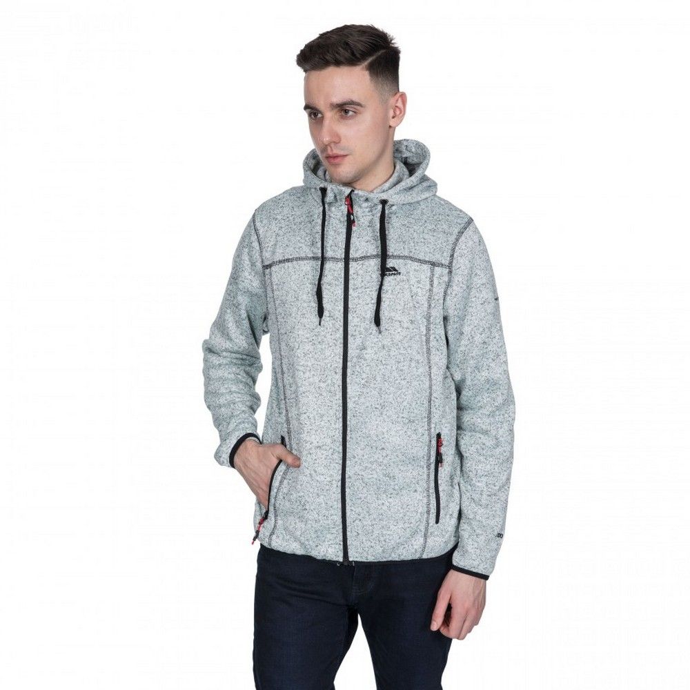 Grown on Hood. Contrast Full Zip. 2 Zip Pockets. Inner Zip Facing. Coverseam Stitch Detail. Contrast Binding at Hem and Cuffs. Contrast Hood Cord Ties. 100% Polyester. Trespass Mens Chest Sizing (approx): S - 35-37in/89-94cm, M - 38-40in/96.5-101.5cm, L - 41-43in/104-109cm, XL - 44-46in/111.5-117cm, XXL - 46-48in/117-122cm, 3XL - 48-50in/122-127cm.