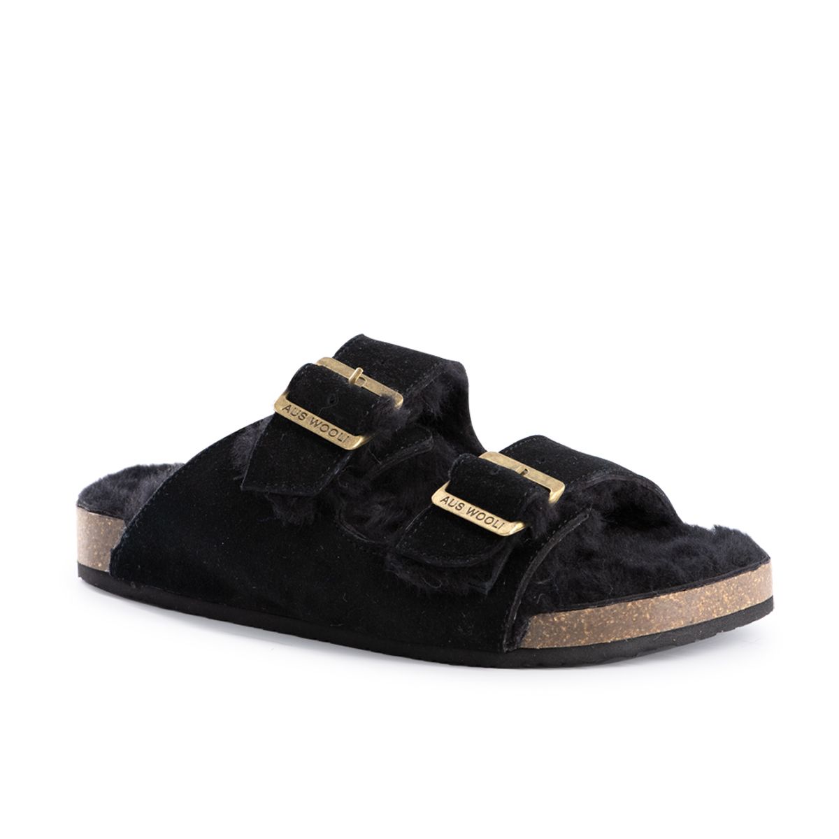 Aus Wooli Australia Unisex Portsea Sheepskin Lining Sandals