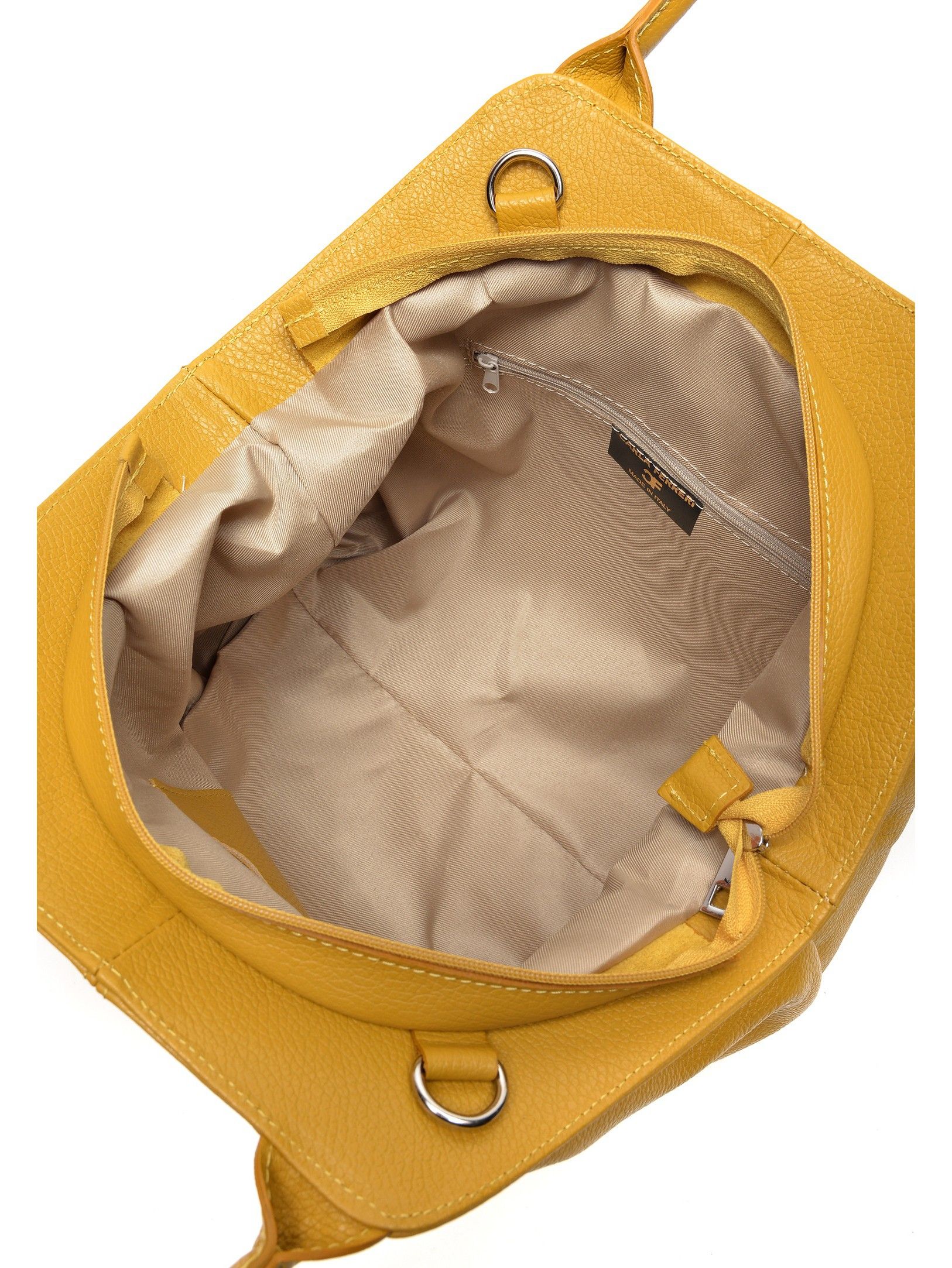 Top Handle Bag
100% cow leather
Top zip closure
Inner zipped pocket
Ribbon detail
Dimensions(L):30x38x13 cm
Handle:40 cm
Shoulder strap:120 cm