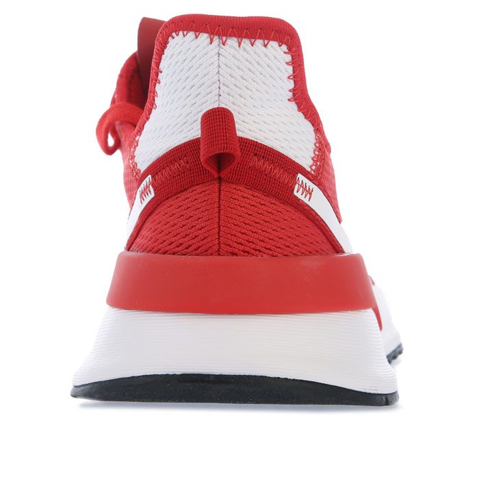 Boy's adidas Originals Junior U_Path Run Trainers in red white