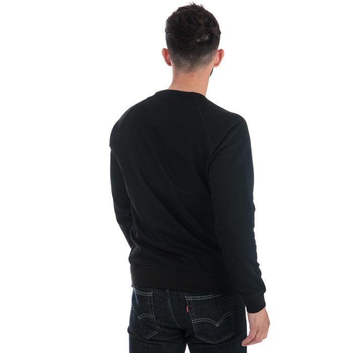 Mens Diesel S-Orestes-Bro Sweatshirt in Black. – Ribbed crew neck. – Raglan long sleeves. – Stretch ribbed waistband. – Brushed fleece lining. – 3D broken puff print to chest. – Diesel branding to front. – Shoulder to hem: 29 inches approximately. – 56% Cotton  44% Polyester. Machine Washable. – Ref: 00STXPRWAPO900 – Measurements are intended for guidance only.