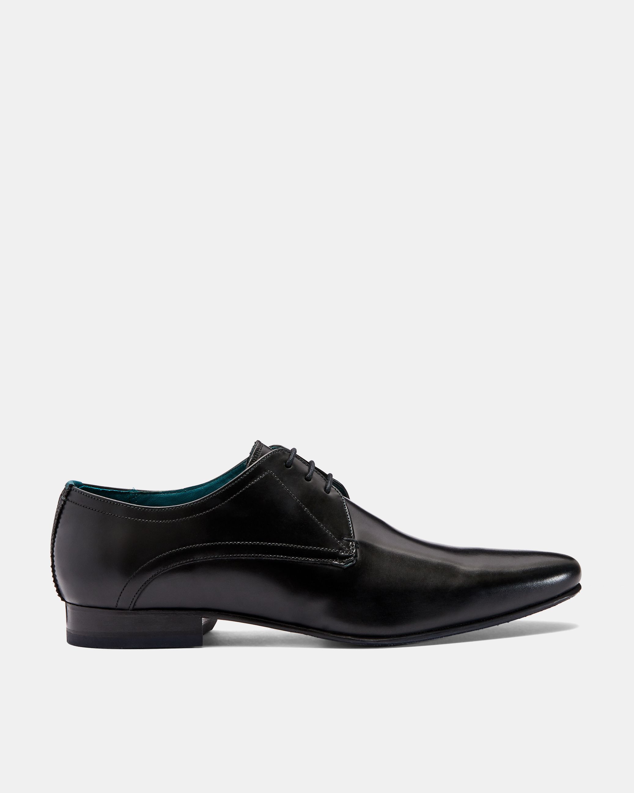 Ted Baker Bhartli Leather Derby Shoes, Black