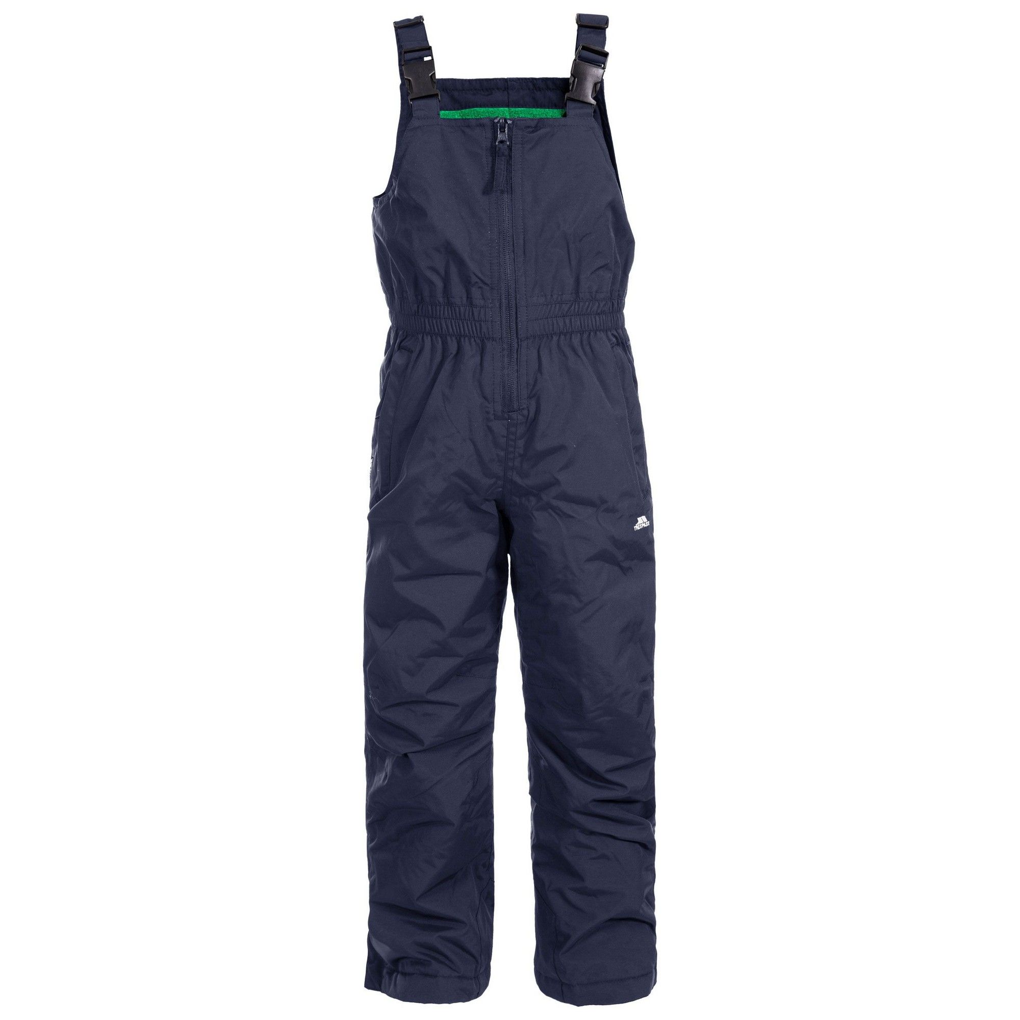 Dungarees and jacket. Padded. Adjustable stud off hood. 3 zip pockets on jacket. Drawcord at hem. Elasticated cuff with adjuster. 2 zipped pockets on dungarees. Ankle gaiters. Elasticated waist. Articulated knees. Inner ankle double layer. Kick panels. Waterproof 3000mm, breathable 3000mm, windproof. Taped seams. Shell: 100% Polyamide PU coating, Lining: 100% Polyester, Padding: 100% Polyester.