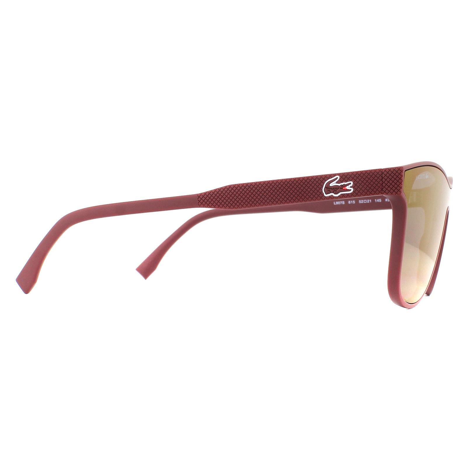 Lacoste Sunglasses L907S 615 Matte Red Grey