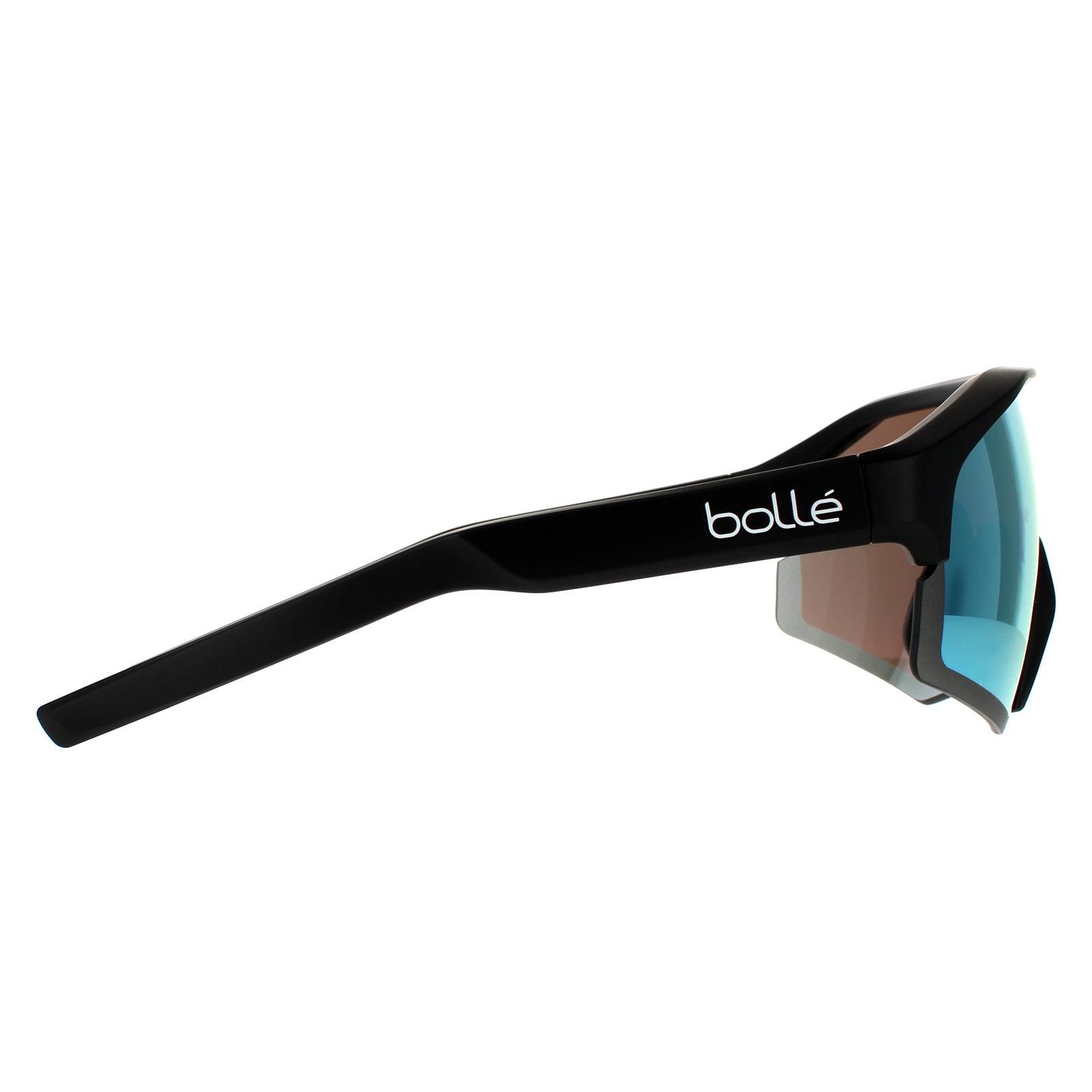 Bolle Wrap Mens Matte Black TNS Ice  Lightshifter feature curved temples on this very lightweight at 34g frame. This semi-rimless wrap around sports style is a small to medium fit and also has anti-fog, anti-scratch and Oleophobic treatment to the one piece interchangeable lenses. A very popular choice with cyclists including the AG2R Lan Mondiale pro cycling tea,