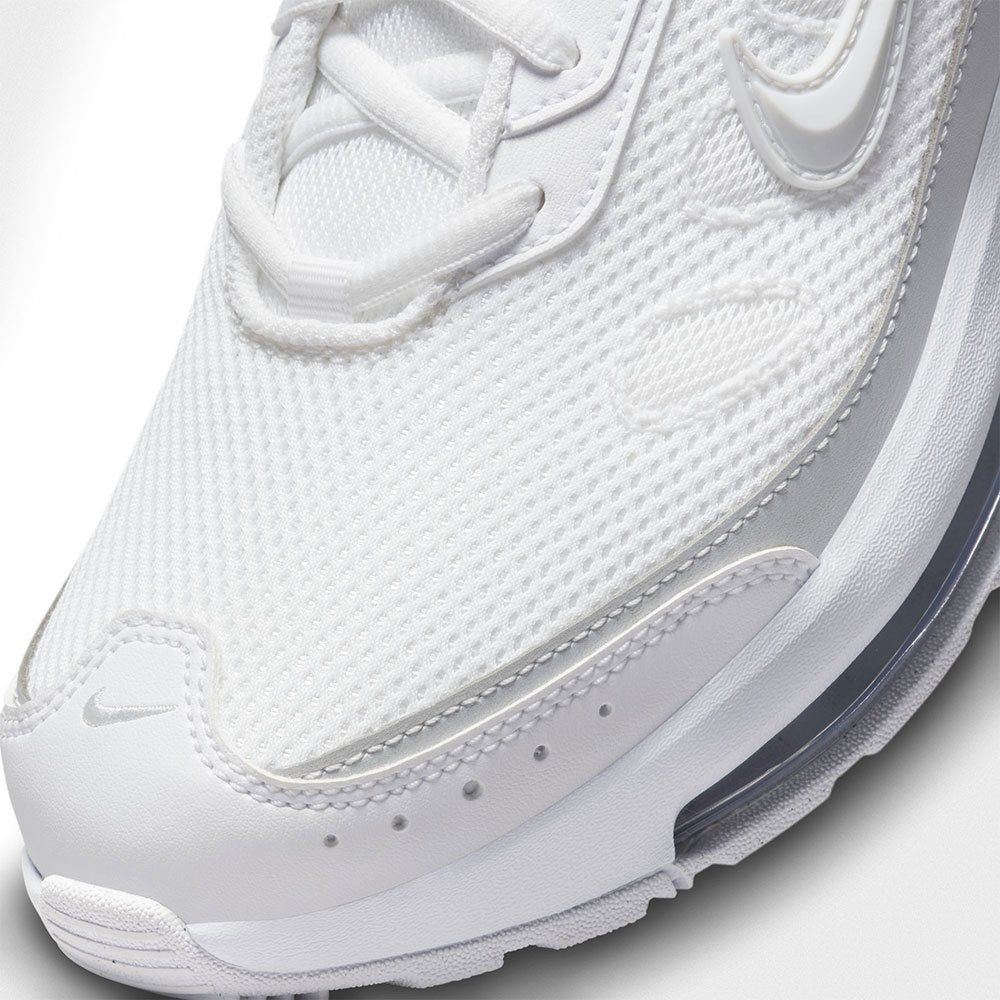 With its sleek, sporty design, the Nike Air Max AP lets you bridge past and present in first-class comfort. Flashes of heritage detailing nod to the Air Max 97 while the streamlined upper and softer midsole give it a modern edge. The low-profile design with plush padded collar, airy mesh and comfort insole begs to be worn with any outfit.
Features:
Synthetic leather and airy mesh on the upper add heritage styling while keeping it lightweight and comfortable.
Originally designed for performance running, the innovative full-length air unit has a lower profile for a sleek look and adds a new sensation you have to try.
Foam midsole feels incredibly soft, adding spring to your step.
Rubber outsole adds traction and durability.
Reflective perforations on the heel and toe
TPU swoosh
Comfort insole
Pull tab