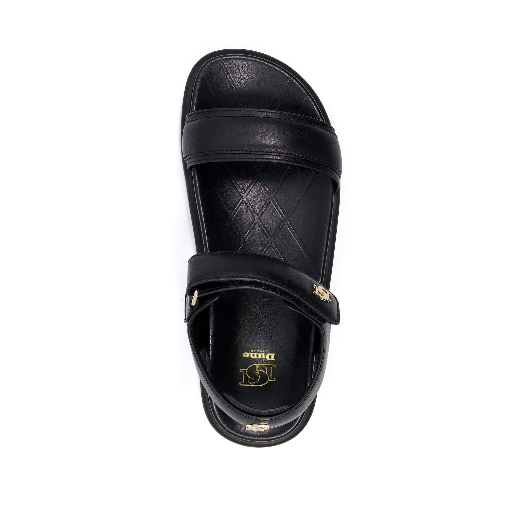 Our effortlessly cool leather sandals will offer a trend-led twist to your summer outfits. With minimal styling and a simple Velcro ankle strap, the comfortable cushioned footbed means you will never want to take them off.
