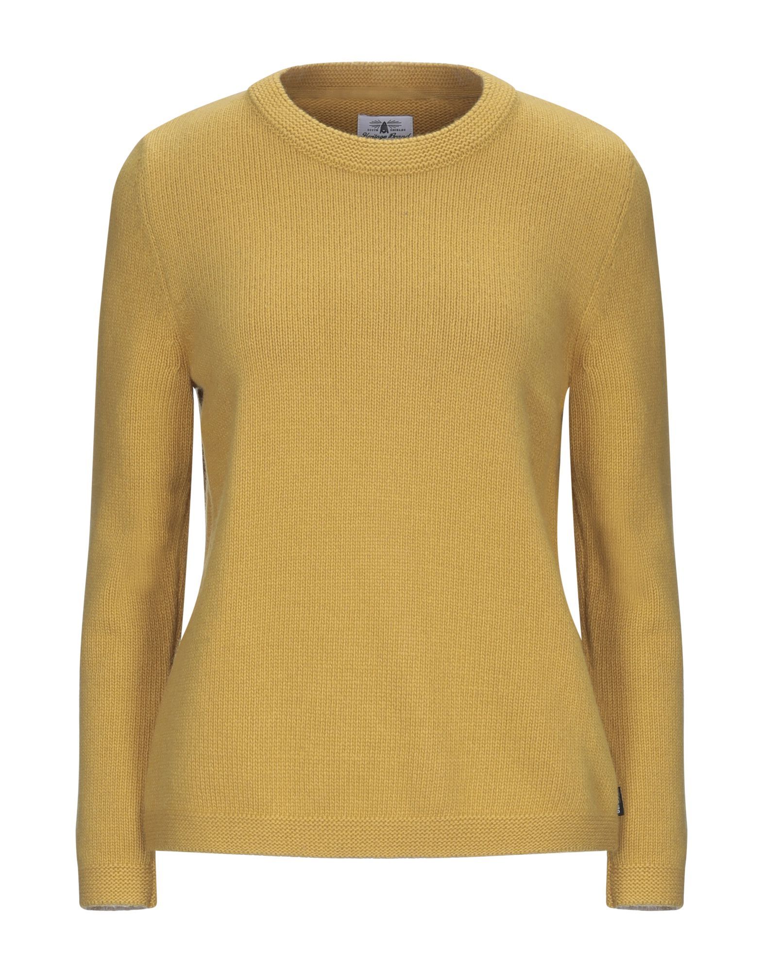 knitted, no appliqués, medium-weight knit, round collar, basic solid colour, long sleeves, no pockets