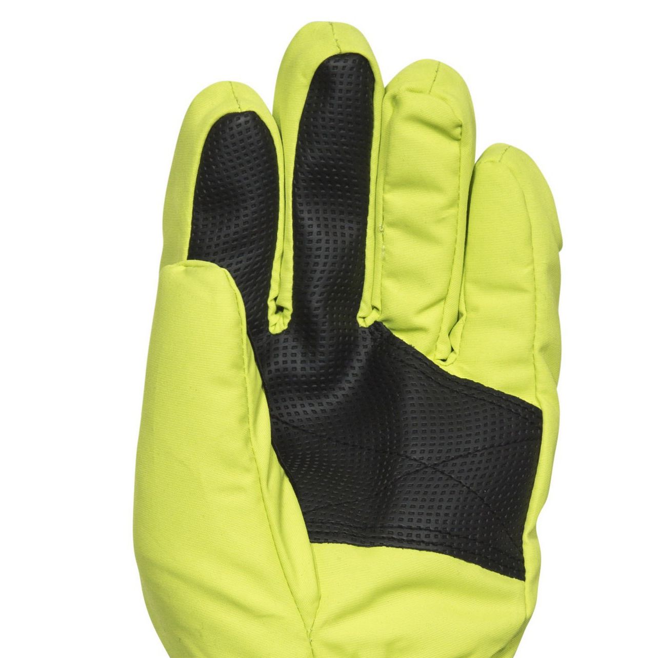 Unisex glove. Lightly padded. Adjustable wrist strap. Knitted glove. Plastic clip. Water resistant. Shell: 100% Polyamide, Lining: 100% Polyester, Padding: 100% Polyester.