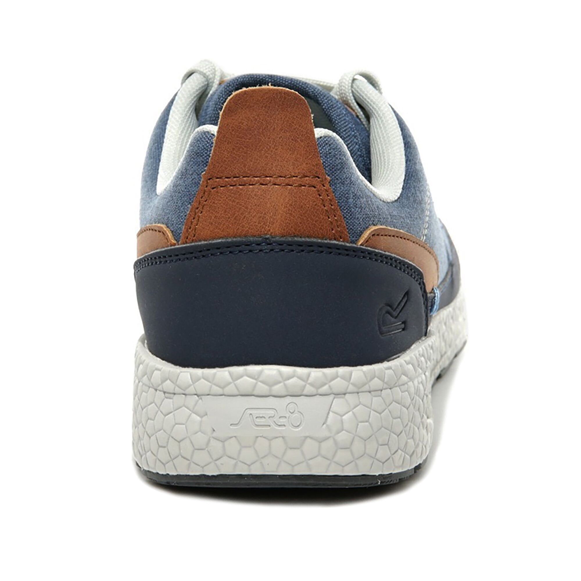 Material: 65% polyester, 35% polyurathane. Washed cotton canvas and PU upper. Die cut EVA footbed for underfoot comfort and support. AER-8 midsole improved compound with high resilience EVA provides lightweight, responsive and durable cushioning for all-day comfort. Hardwearing durable rubber outsole.