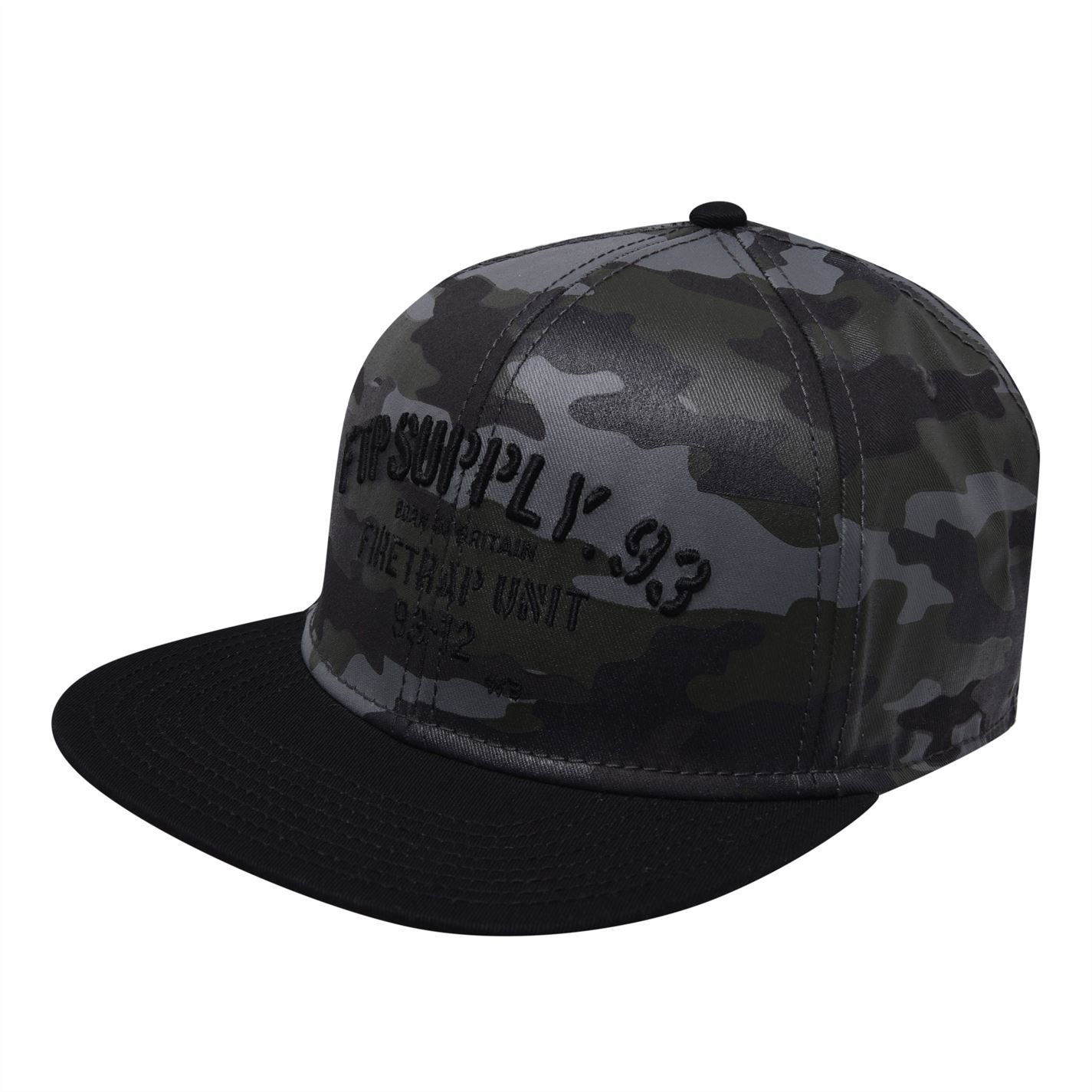 Firetrap Camo Cap - Refresh your wardrobe with the Camo Cap from Firetrap. This simple design is finished with a curved peak and secure fastening, perfect for adding a touch of style to casual outfits.