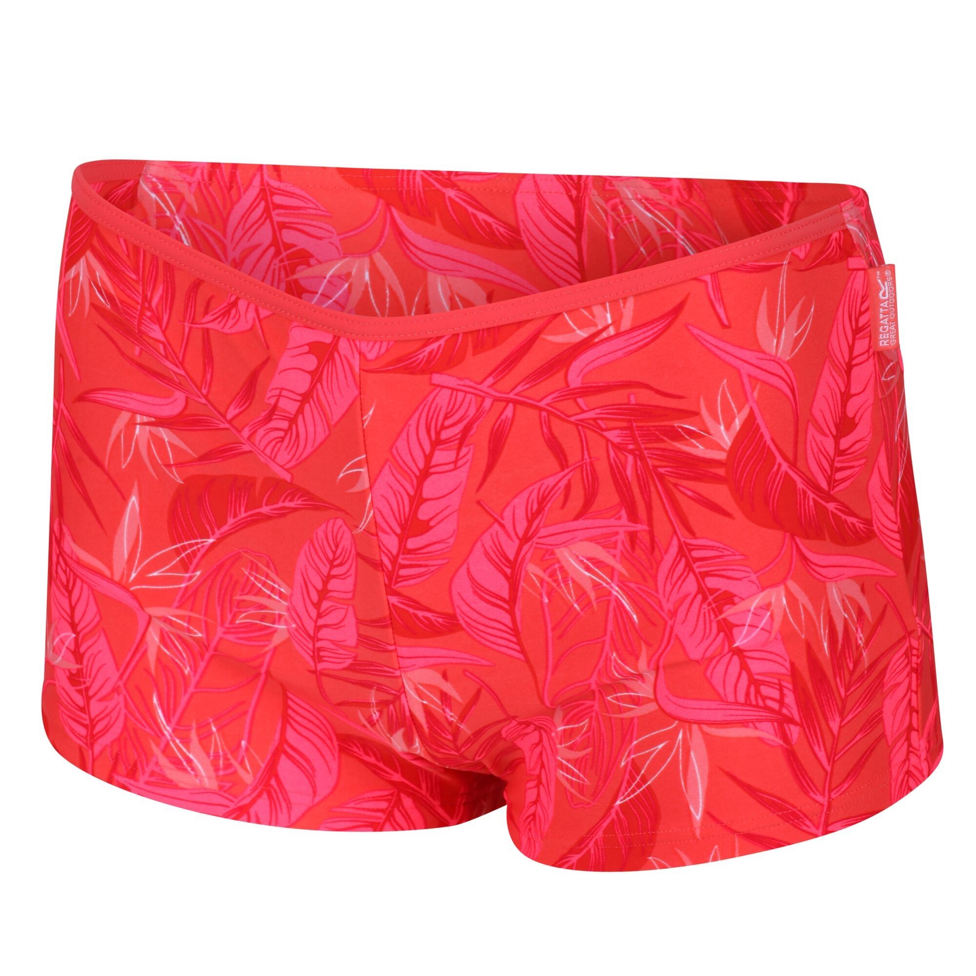 80% polyamide, 20% elastane. Mix and match your favourite styles from the Regatta Aceana Collection to create your perfect two-piece swimsuit. The Aceana Bikini Shorts are made of soft-touch stretch fabric cut to sit above the hip and cover the bottom. With a slim contrast colour band around the waist and small Regatta tab on the left hip. Regatta Womens sizing (waist approx): 6 (23in/58cm), 8 (25in/63cm), 10 (27in/68cm), 12 (29in/74cm), 14 (31in/79cm), 16 (33in/84cm), 18 (36in/91cm), 20 (38in/96cm), 22 (41in/104cm), 24 (43in/109cm), 26 (45in/114cm), 28 (47in/119cm), 30 (49in/124cm), 32 (51in/129cm), 34 (53in/135cm), 36 (55in/140cm).