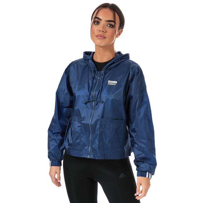 adidas windbreaker pullover women's