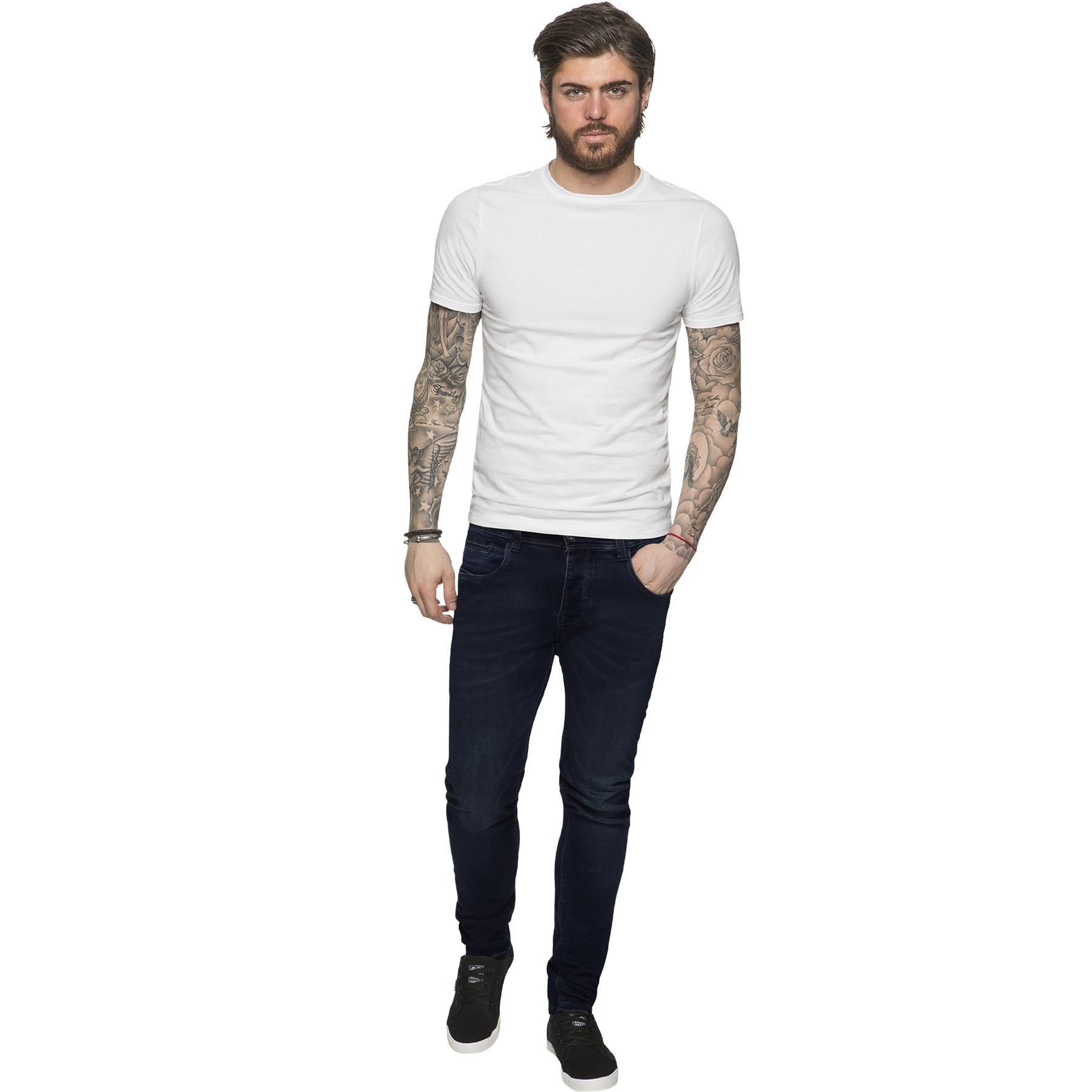 ETO Mens Designer Skinny Jeans