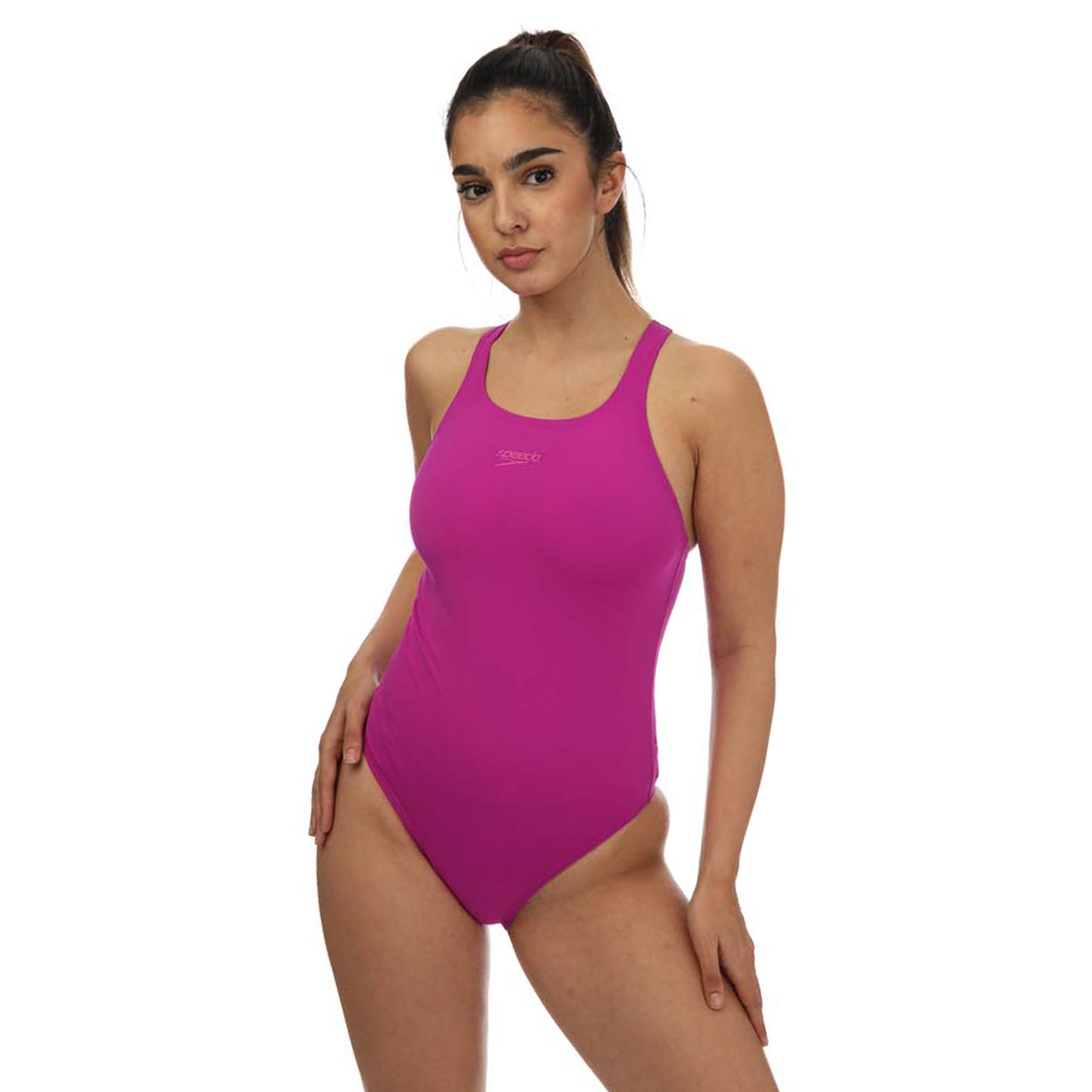 Women's Speedo Endurance+ Medalist Swimsuit in Purple