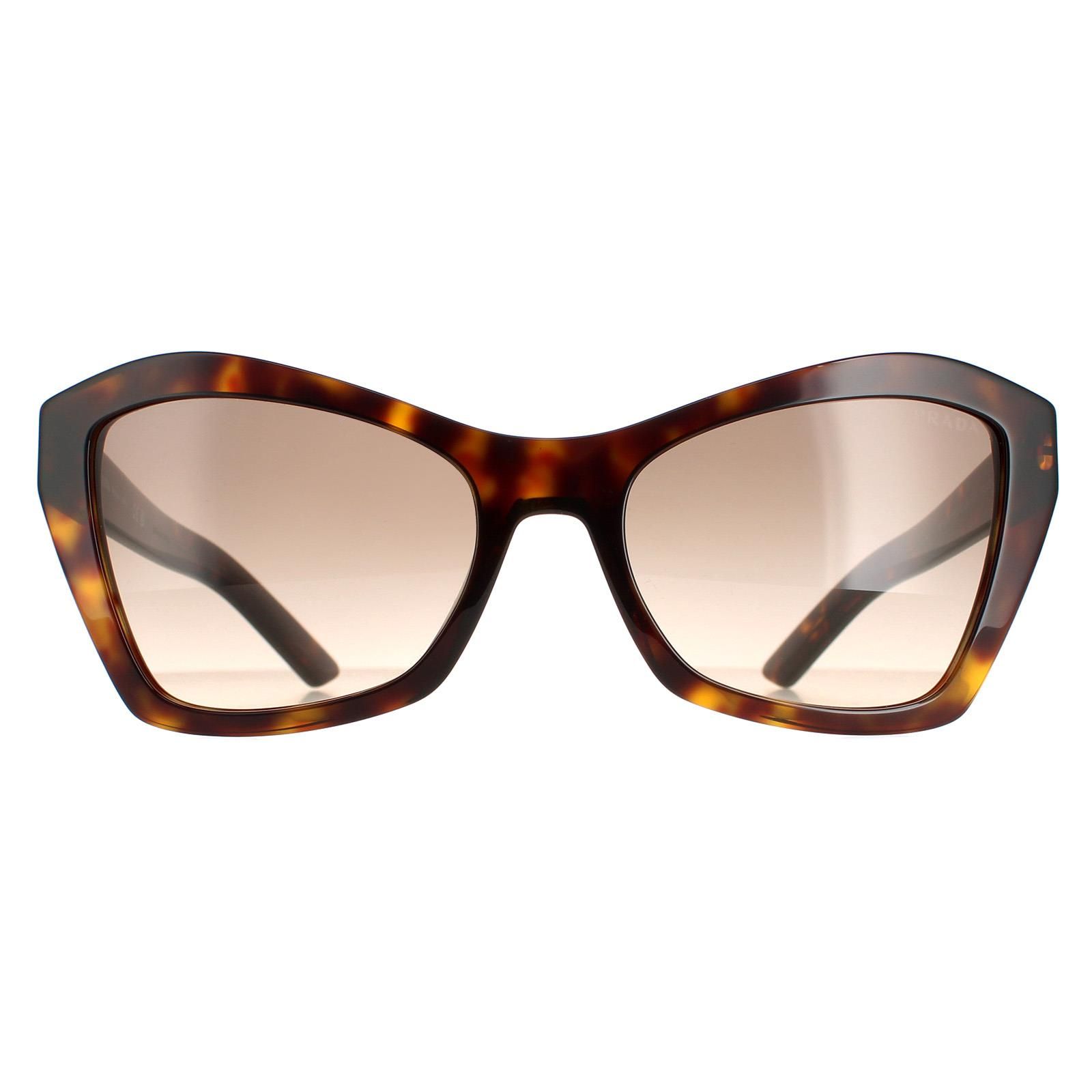 Prada Sunglasses Pr 07xs 2au3d0 Havana Brown Gray Gradient 5872