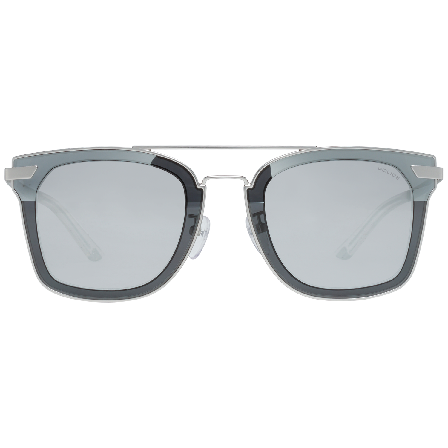 Police Sunglasses SPL348 581X 49 Men
Frame color: Silver
Lenses color: Silver
Lenses material: Plastic
Filter category: 3
Style: Square
Lenses effect: Mirrored
Protection: 100% UVA & UVB
Lenses width: 49
Lenses height: 42
Bridge width: 24
Frame width: 143
Temples length: 145
Shipment includes: Case, cleaning cloth
Spring hinge: No
