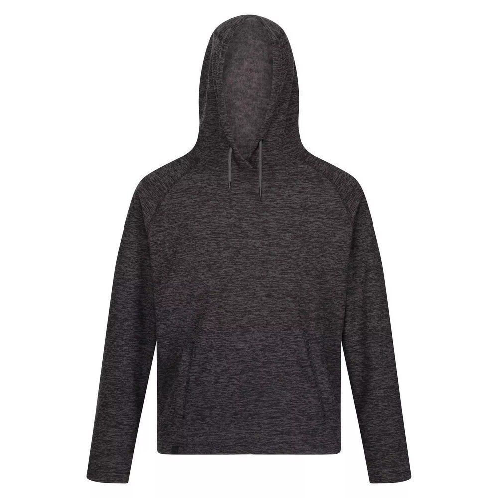 Material: 85% Cotton, 15% Polyester. Fabric: Brushed, Coolweave, Fleece. 190gsm. Design: Logo, Marl. Fit: Relaxed Fit. Hood Features: Drawstring. Hem: Fitted. Lightweight. Cuff: Fitted. Neckline: Hooded. Sleeve-Type: Long-Sleeved, Raglan. Pockets: 2 Welted Pockets. Fastening: Pull Over. Sustainable Materials.