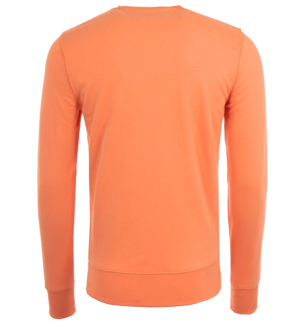 Tommy Hilfiger Signature Logo Organic Cotton Sweatshirt - Summer Sunset
