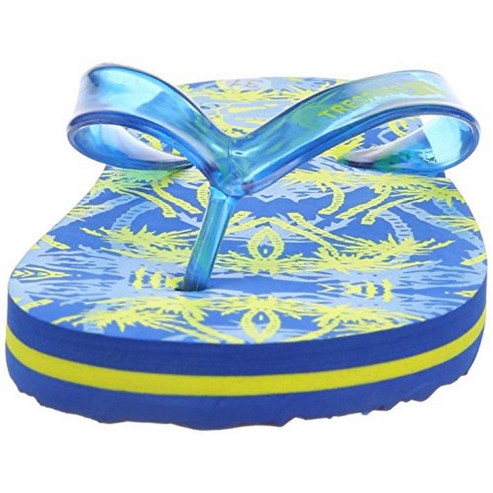 Boys flip flop. Printed foot bed. Rubber thong. Upper: rubber, Sole: EVA.